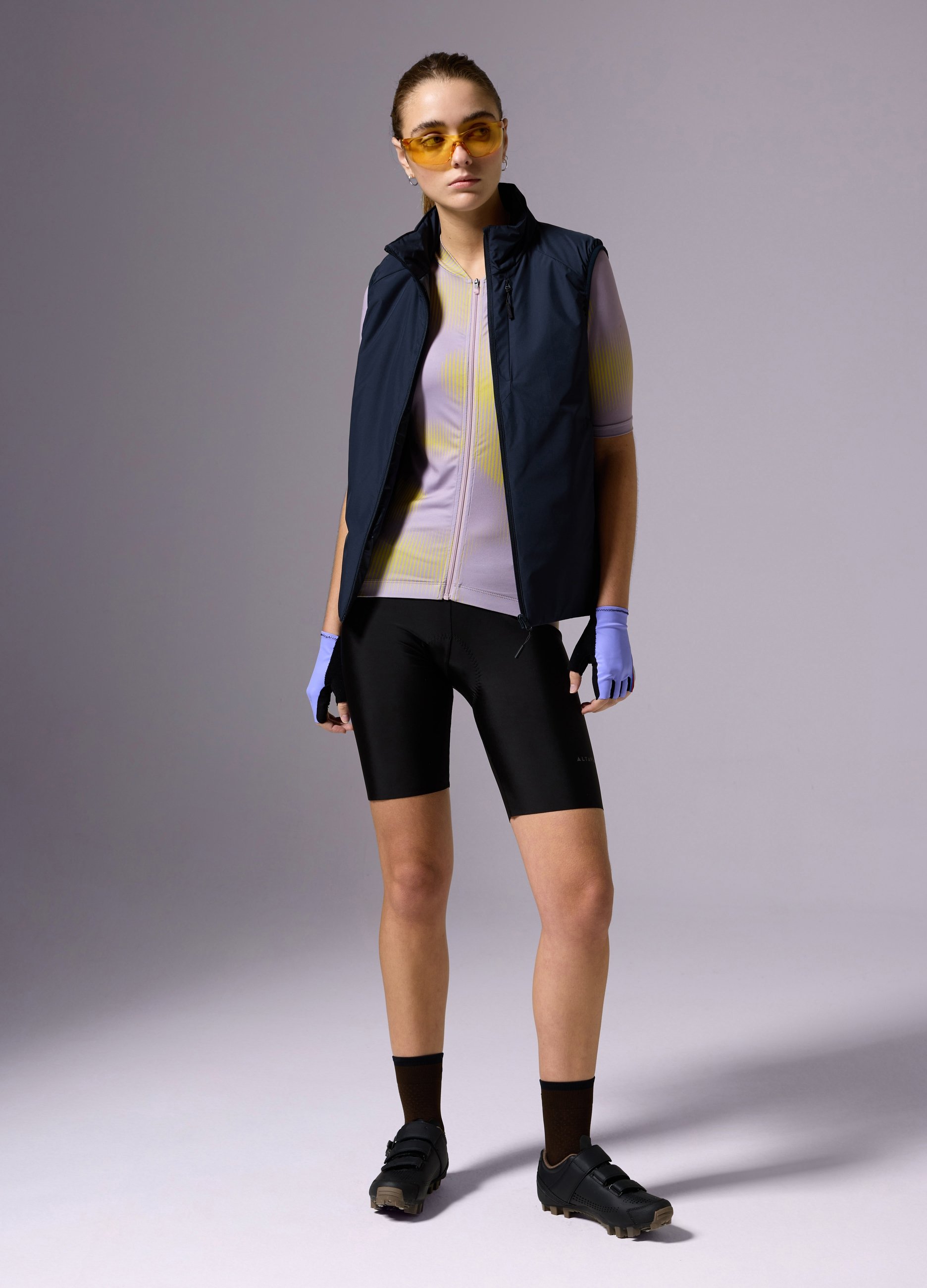 ALTAVIA, Shorts Ciclismo Con Relleno Altavia, Mujer, Negro, Talla: 38