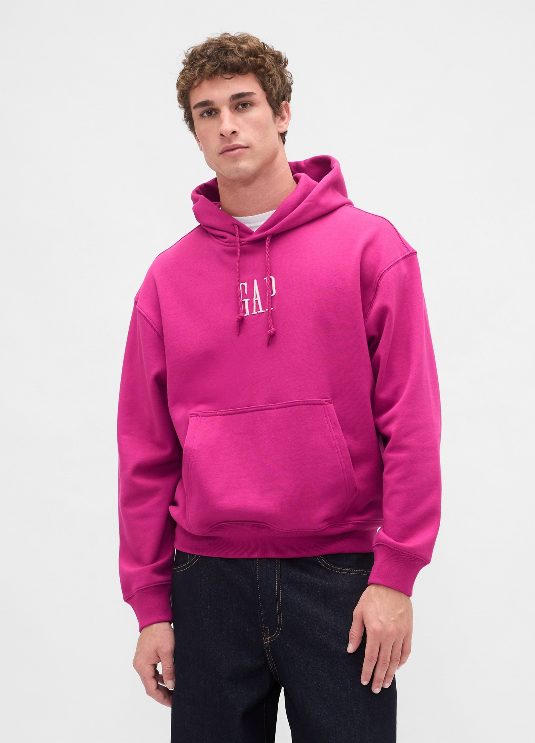 GAP, Felpa Con Cappuccio, Uomo, Marrone, Taglia: XL