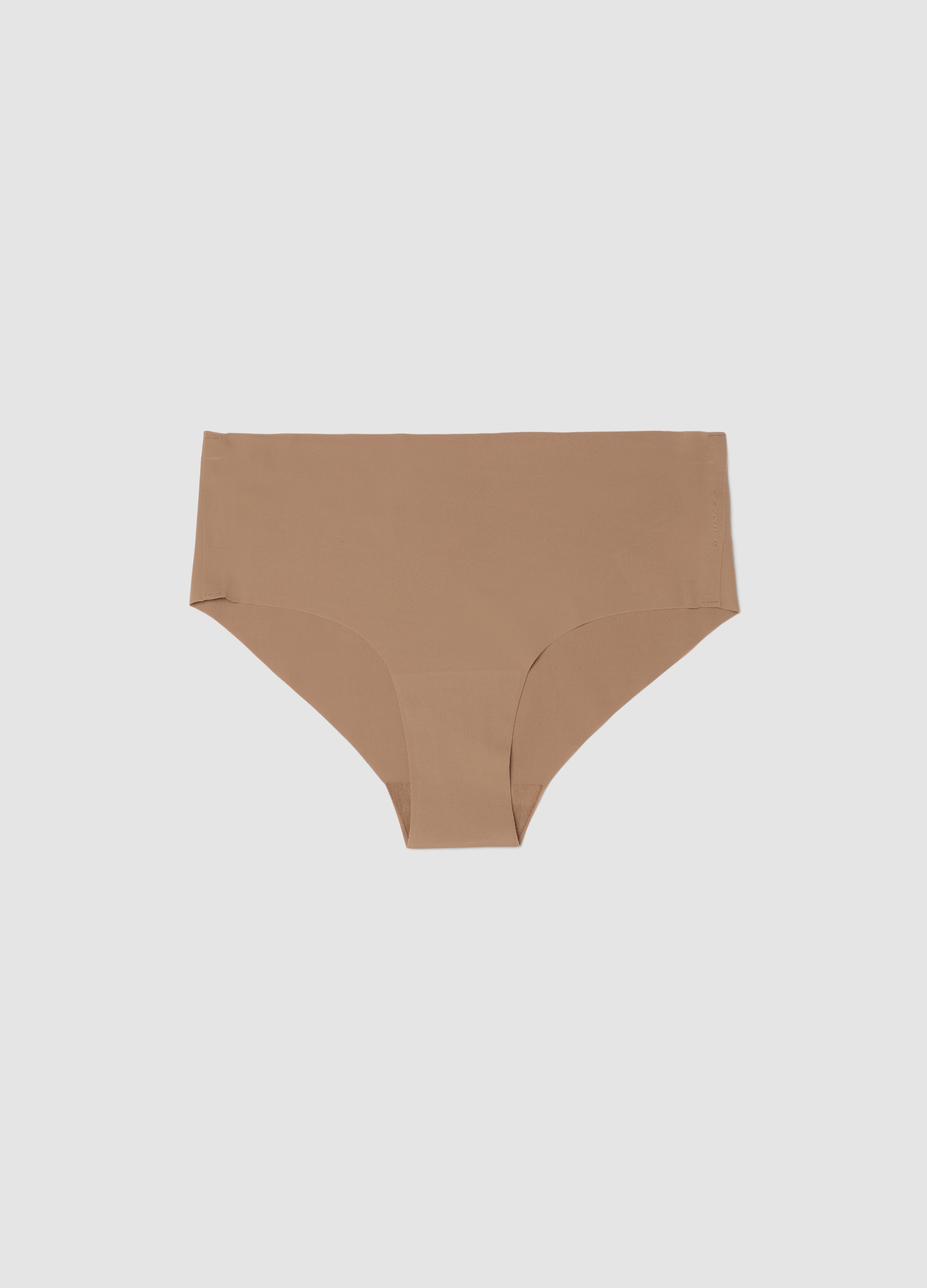 Braguitas Cómodas Beige Ajuste Regular, Mujer, Beige Oscuro, Talla: 5