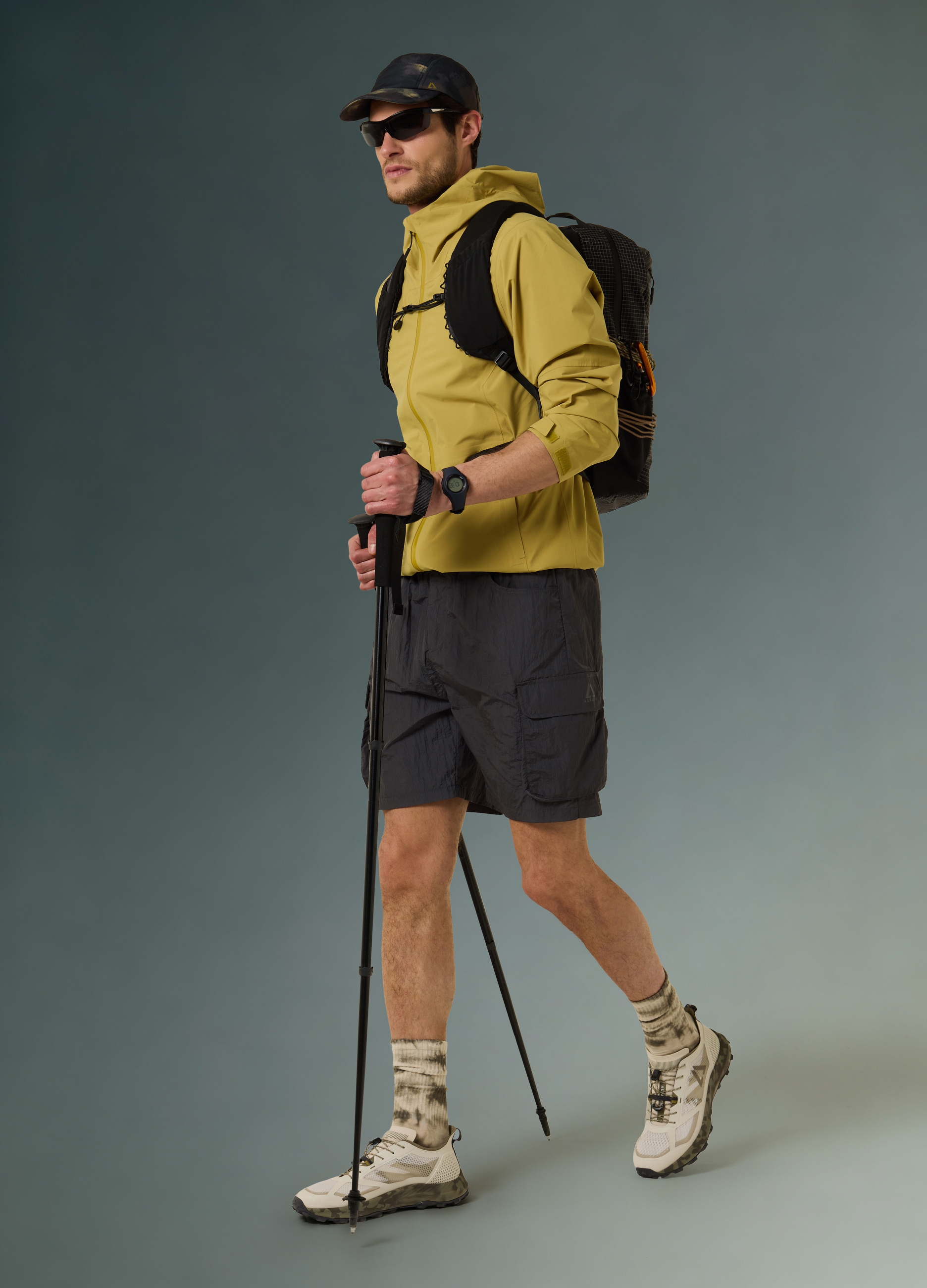 ALTAVIA, Short Cargo Altavia Con Deborah Compagnoni, Hombre, Gris pizarra, Talla: M