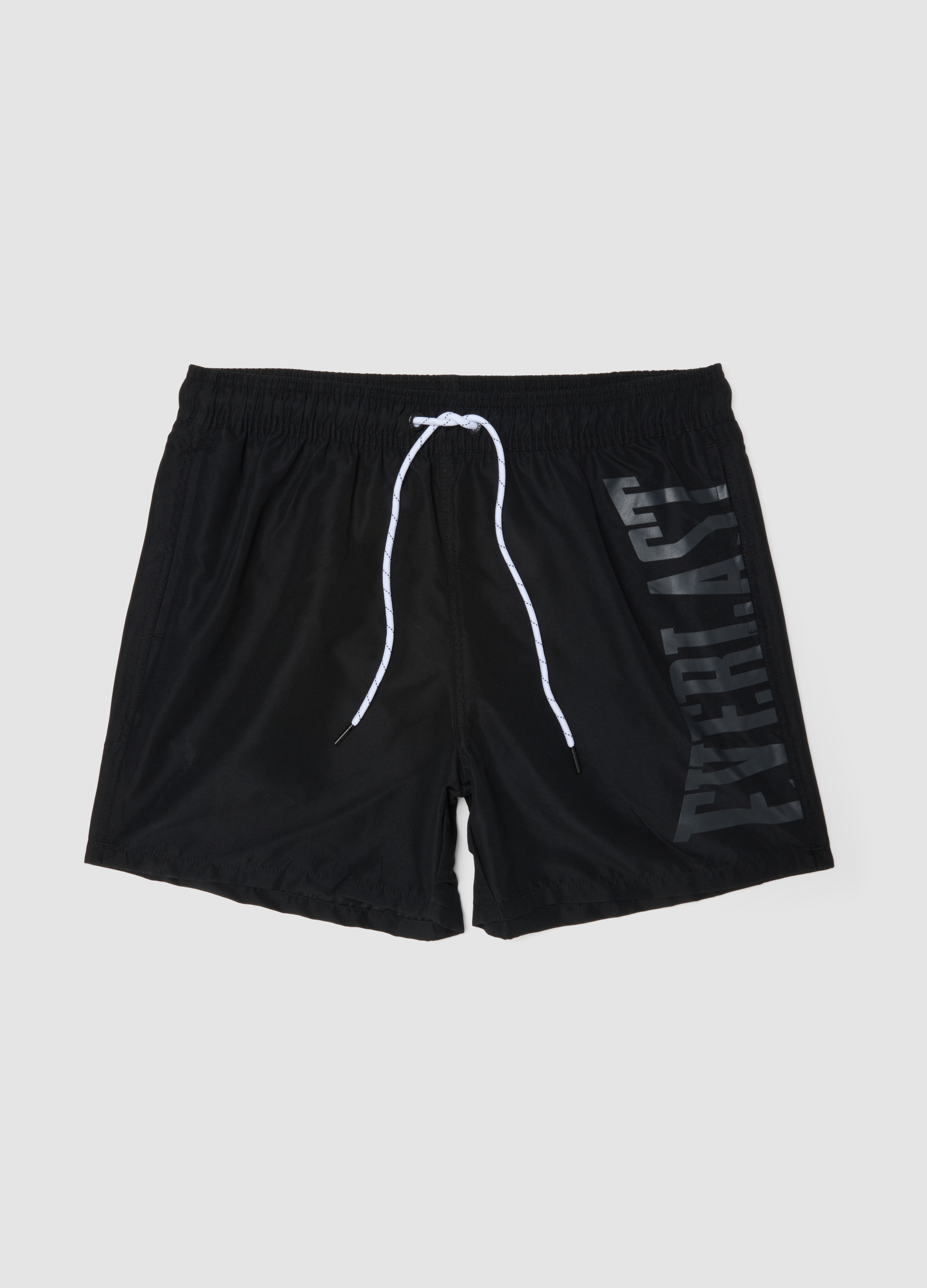 EVERLAST, Boxer Mare Nero Con Coulisse In Vita, Uomo, Nero, Taglia: M