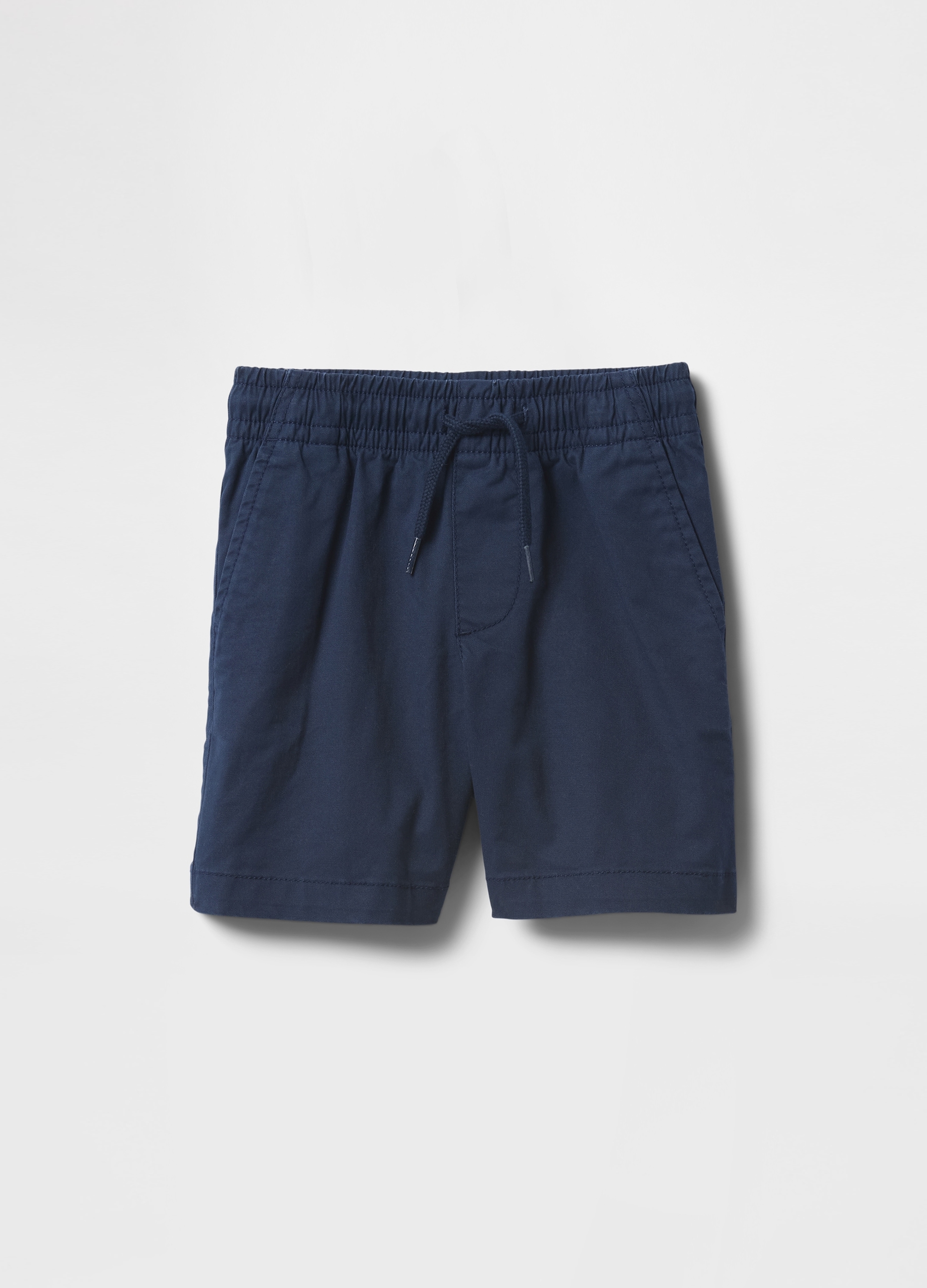 GAP KIDS, Pantaloncini In Cotone Stretch Con Coulisse, Unisex, Blu, Taglia: 12-18M/74-79