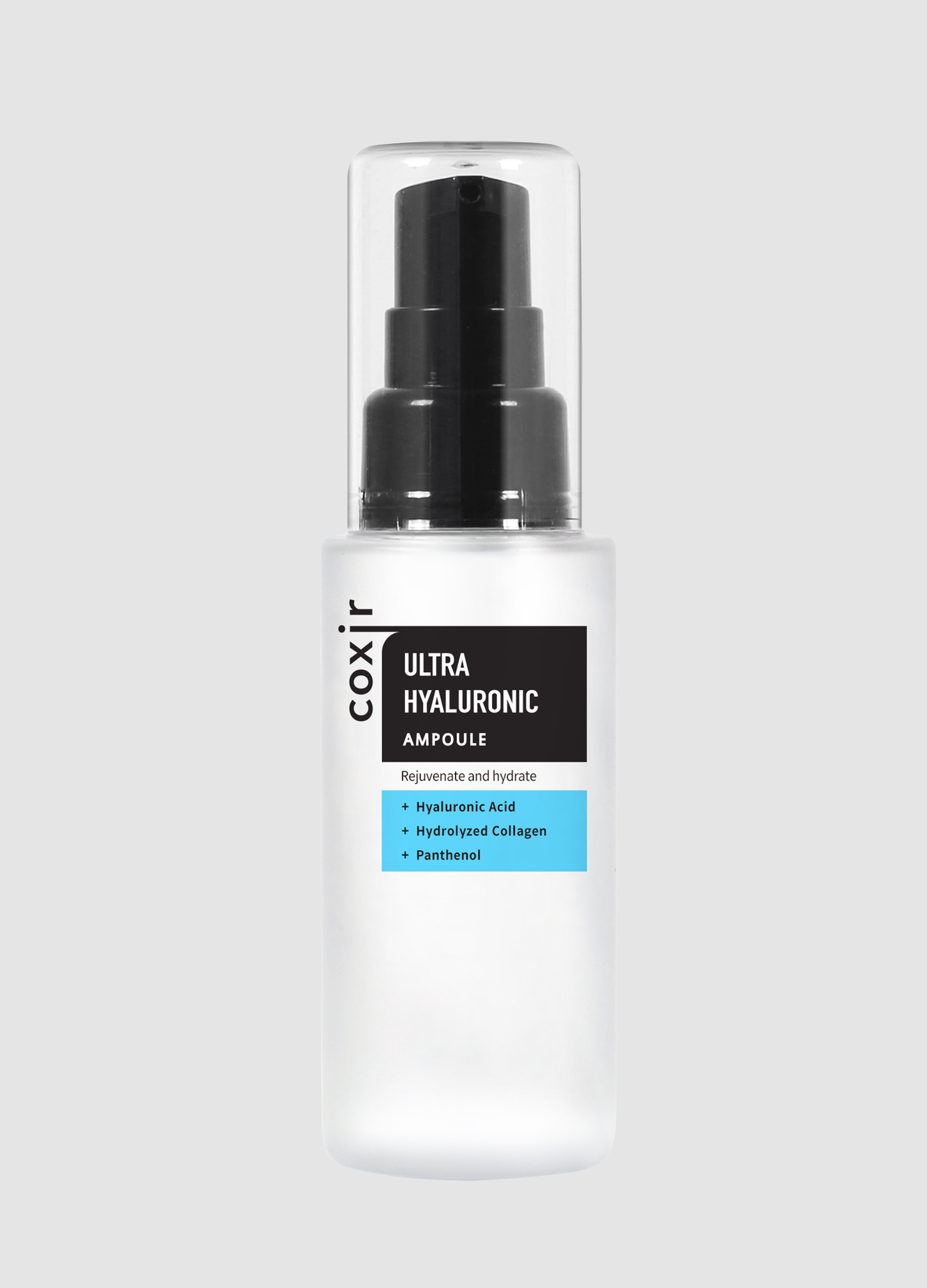 COXIR, Siero Viso Con Acido Ialuronico, Aloe Vera E Collagene: Idratazione Immediata E Una Pelle Più Elastica E Luminosa - Skincare Coreana, Donna, Bianco, Taglia: FASUL