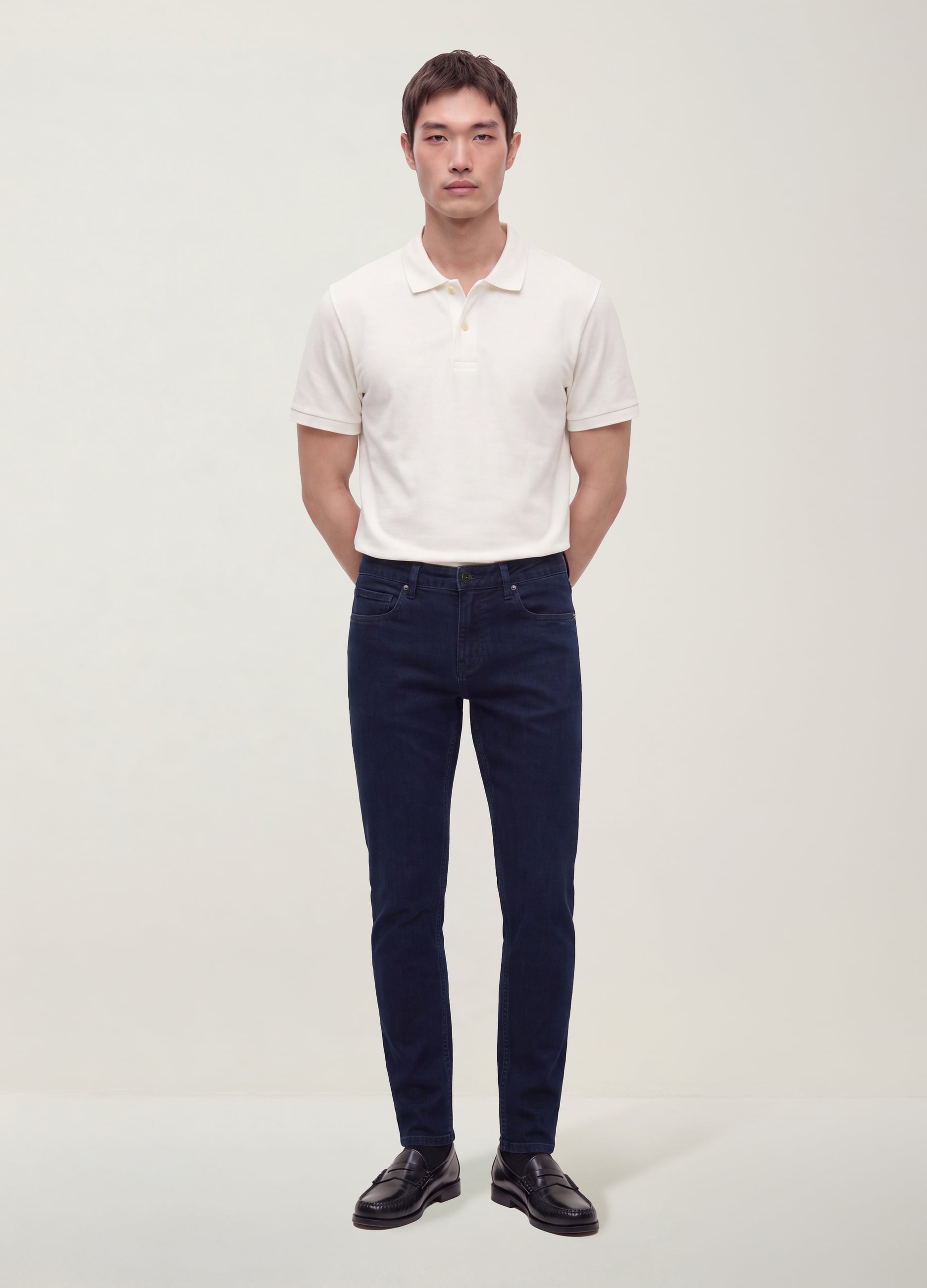 REPUBLIC OF DENIM, Jeans Denim Skinny Fit In Cotone Elasticizzato, Uomo, Blu, Taglia: 52