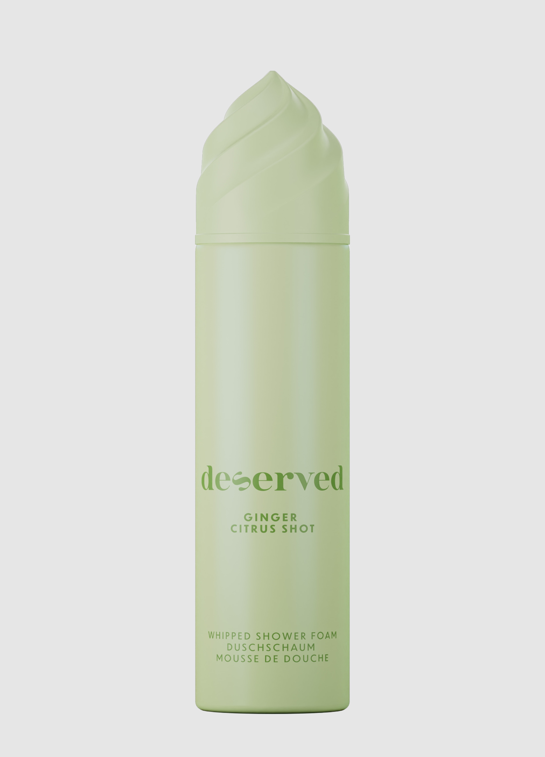 Ovs, Aufgeschäumter Duschschaum Ginger Citrus Shot 250 Ml, Unisex, Verde, Größe, Fasul