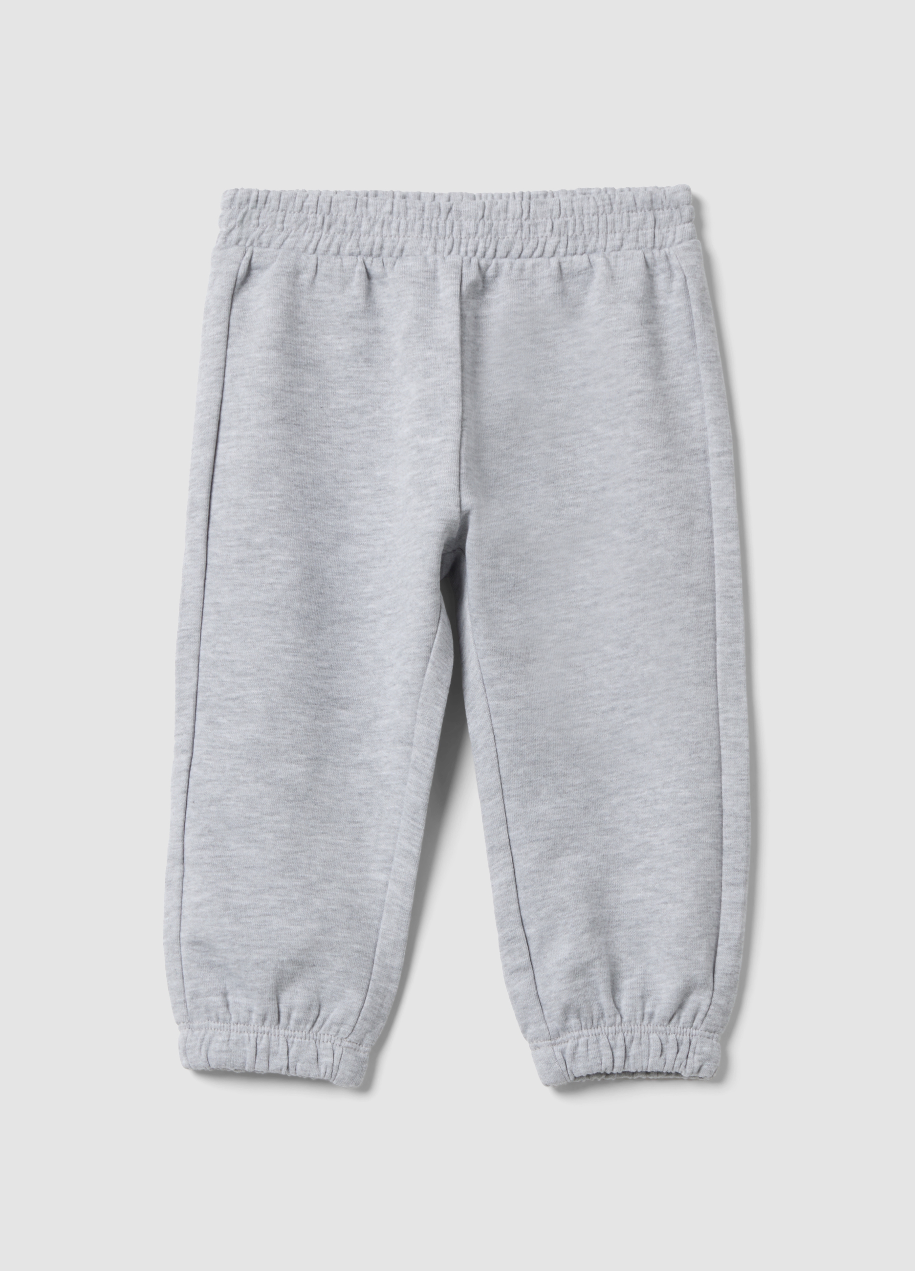 FAGOTTINO, Pantaloni Jogger Grigi In Puro Cotone Per Bimba, Bambina, Grigio, Taglia: 24-30