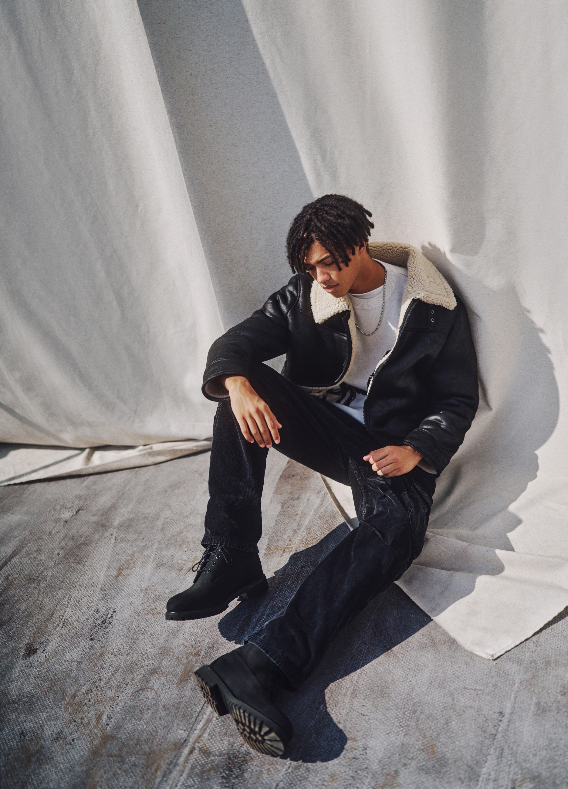 B.ANGEL, Pantaloni Cargo In Puro Cotone Neri Regular Fit, Uomo, Nero, Taglia: L