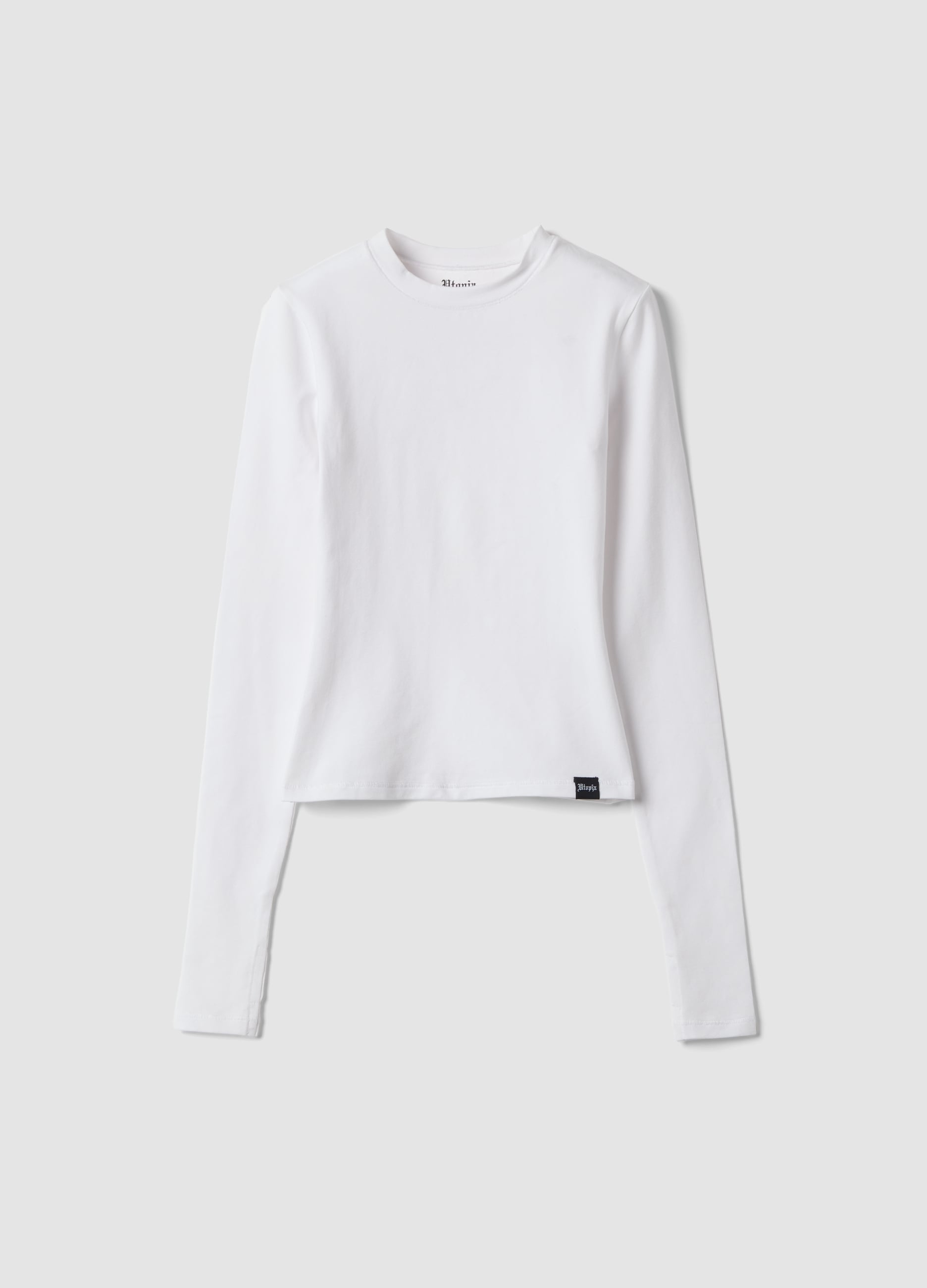 UTOPJA, Perfect Longsleeve White, Donna, Bianco, Taglia: XS