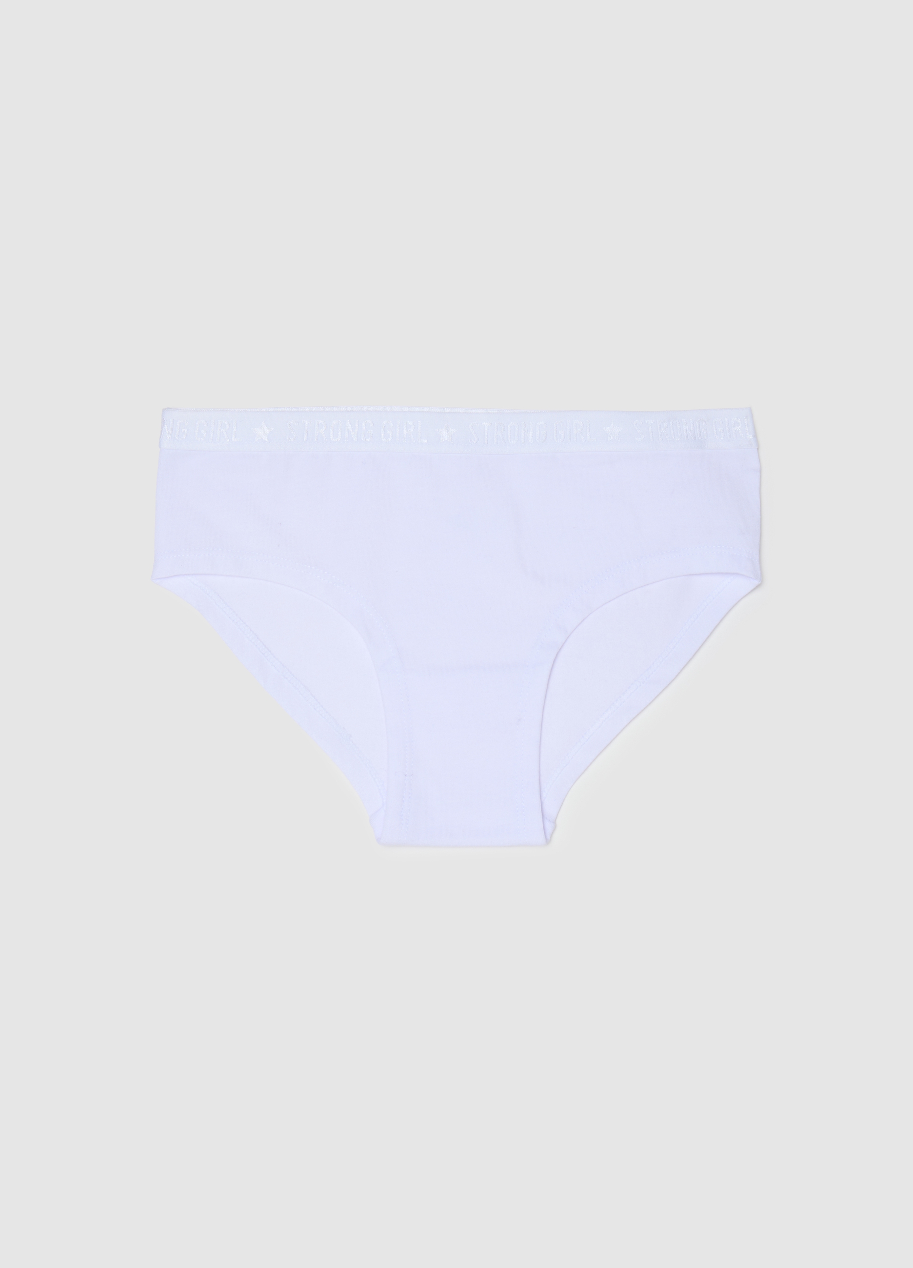 OVS KIDS, Mutandina Da Bambina In Cotone Grigio Regular Fit, Grigio, Taglia: 10-11