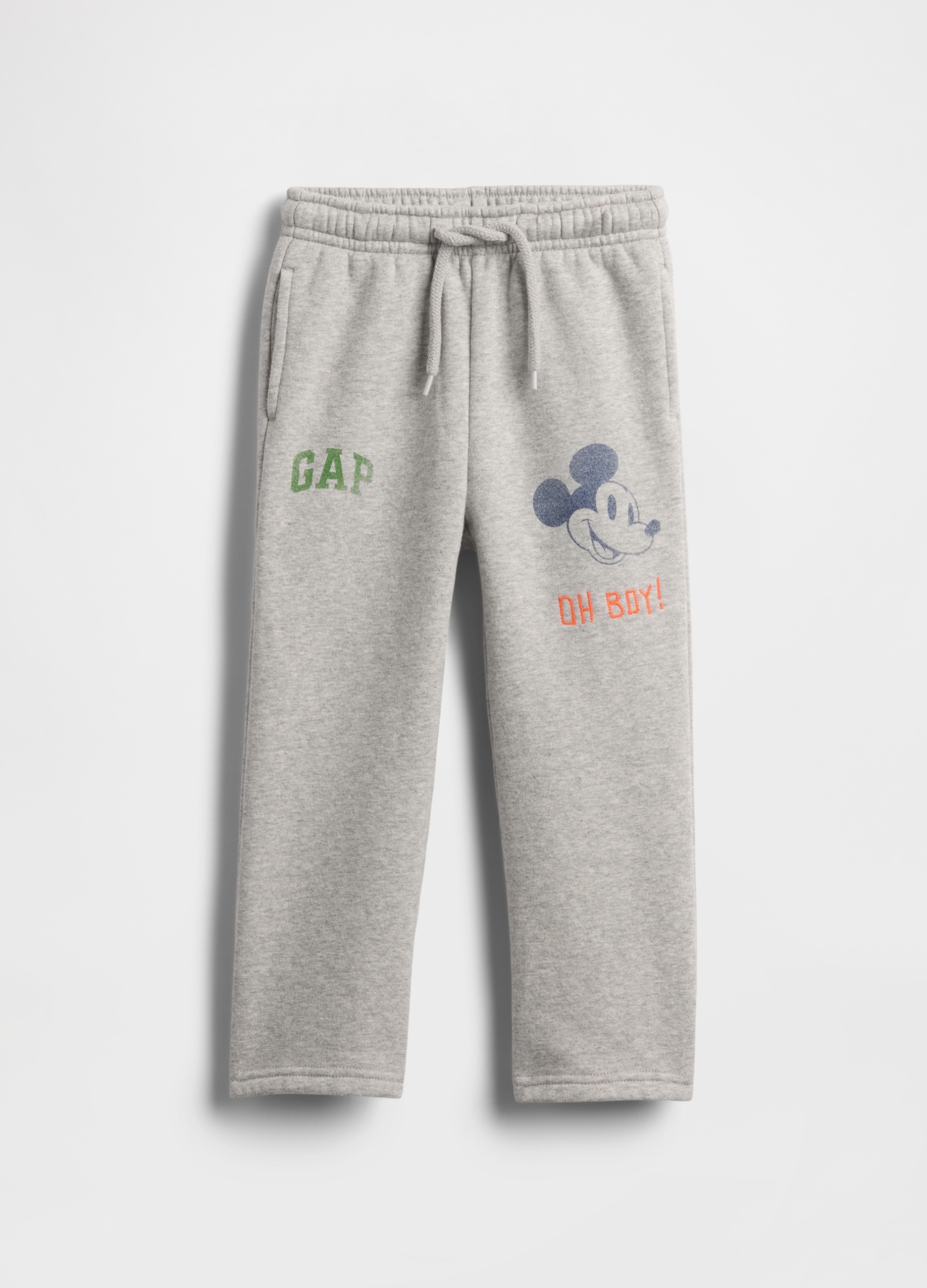 GAP KIDS, Pantaloni Con Stampa Disney, Bambino, Grigio, Taglia: 6-12M/69-74