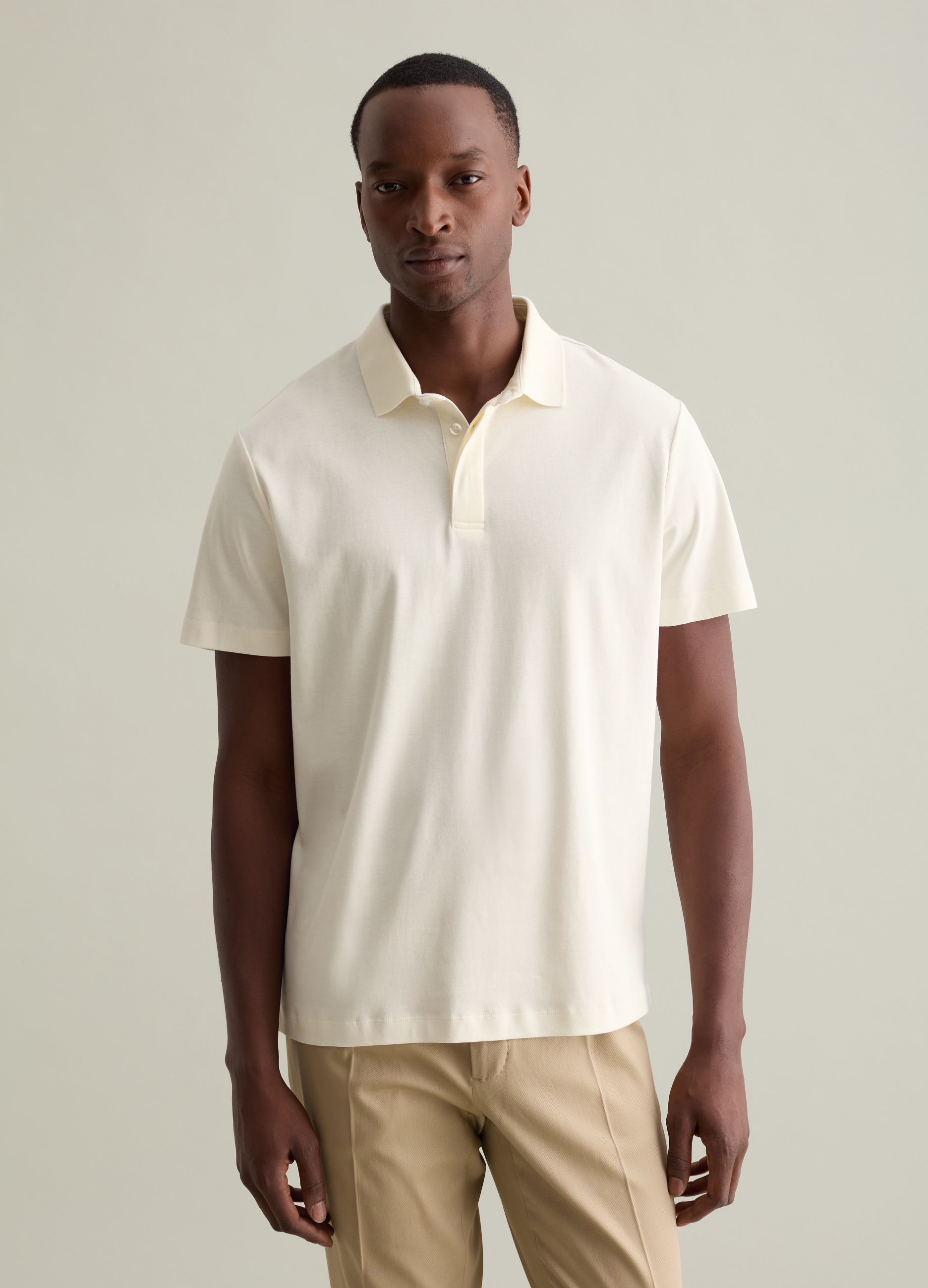 PIOMBO, Polo In Cotone, Uomo, Bianco, Taglia: S