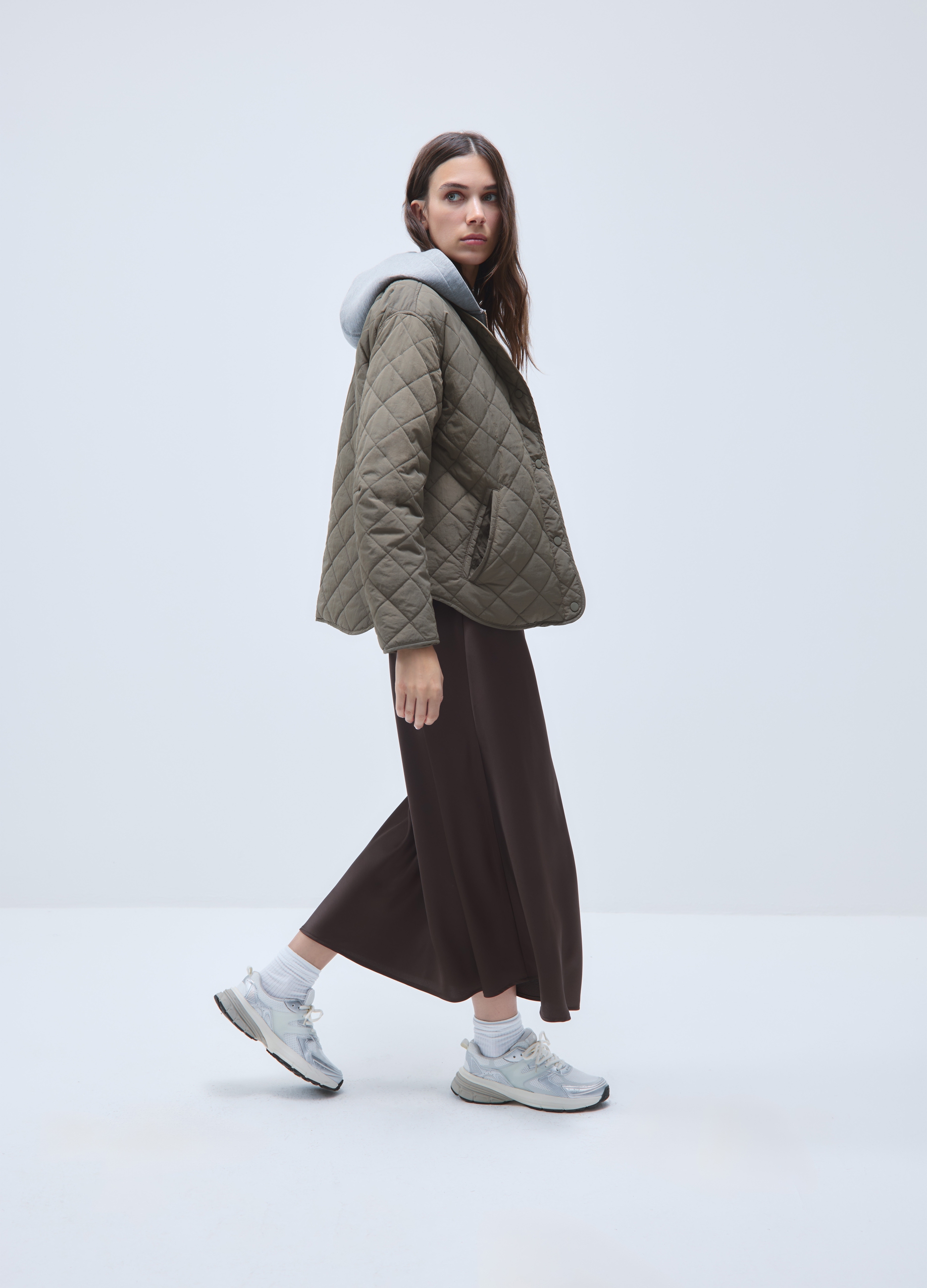 OVS, Giacca Husky Blu Regular Fit, Donna, Blu, Taglia: L