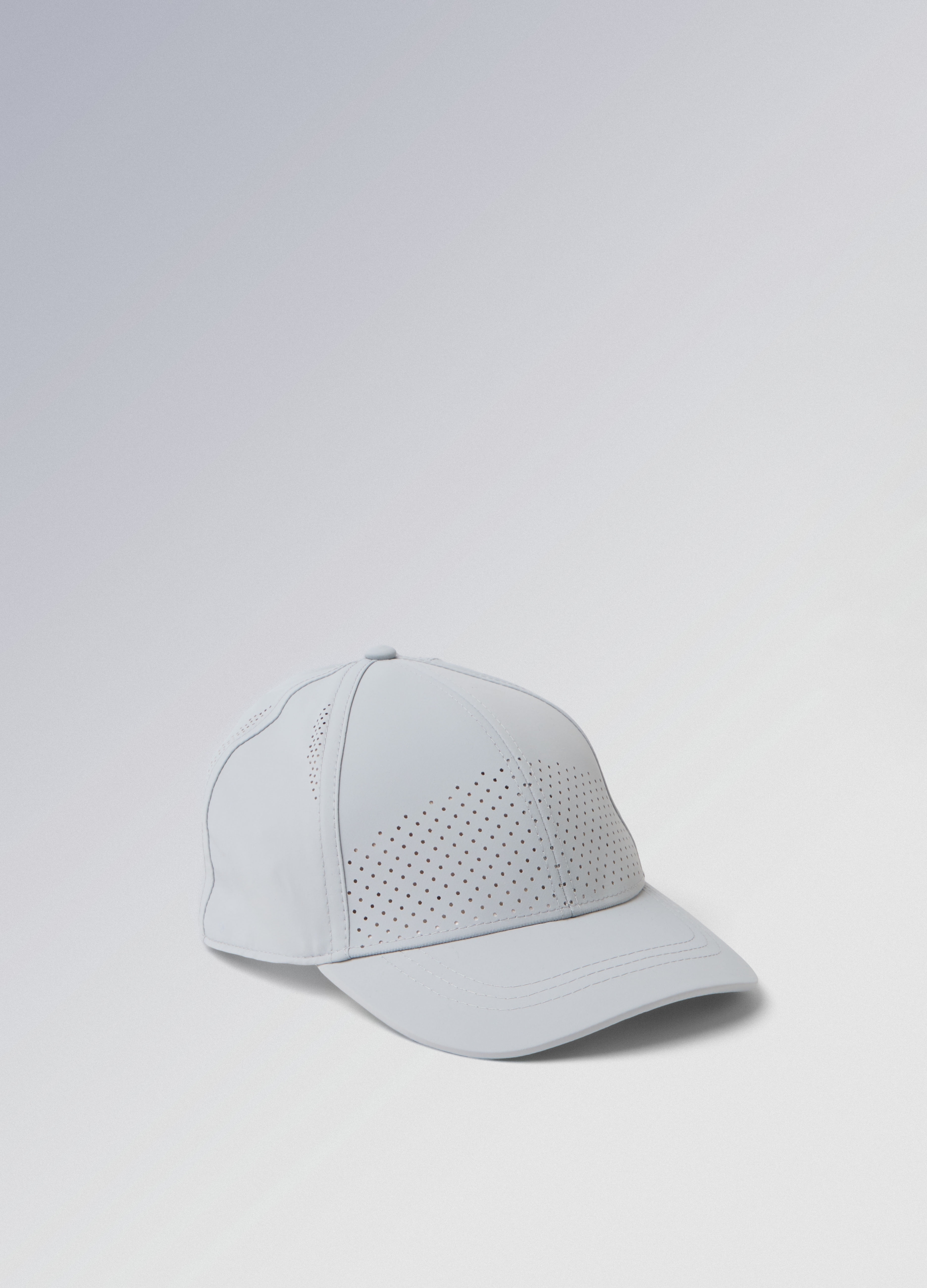 ALTAVIA COURT, Cappellino Sportivo Grigio In Tessuto Elasticizzato Con Visiera Altavia Court, Uomo, Grigio, Taglia: ONE SIZE