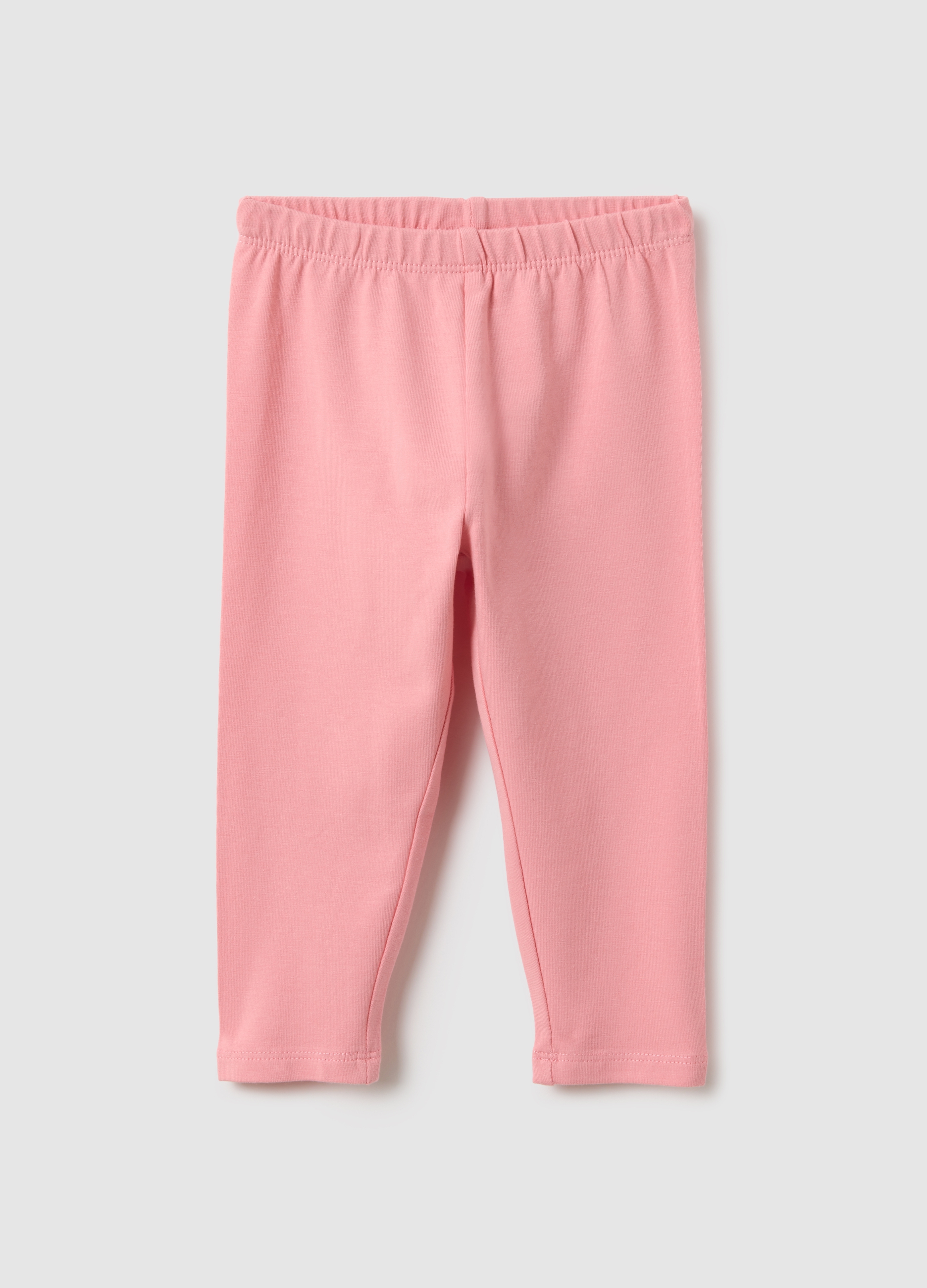 FAGOTTINO, Leggings In Cotone Elasticizzato Beige Da Bimba Slim Fit, Bambina, Beige, Taglia: 12-18