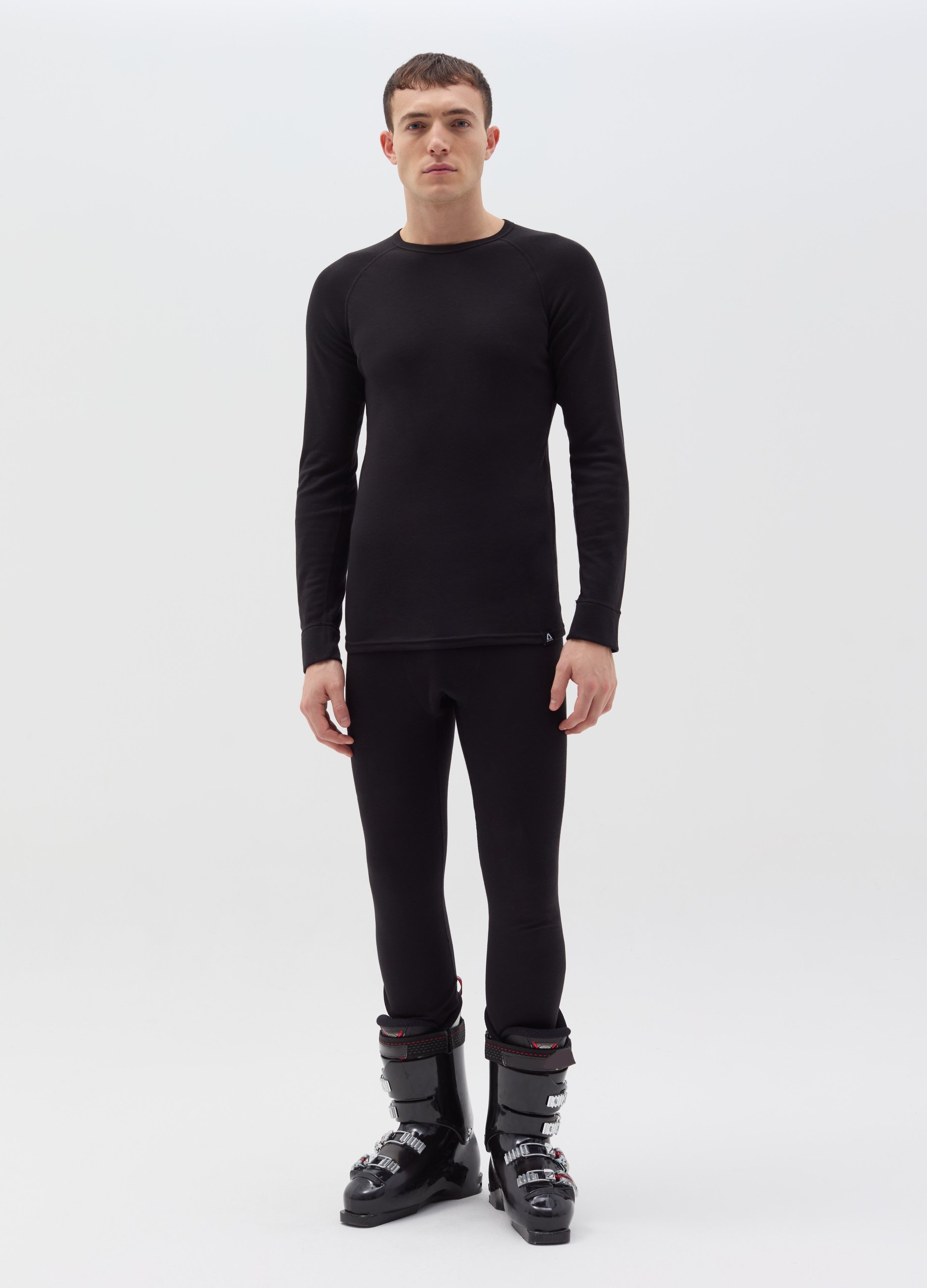 Leggings Térmicos Altavia By Deborah Compagnoni, Hombre, Negro, Talla: 40