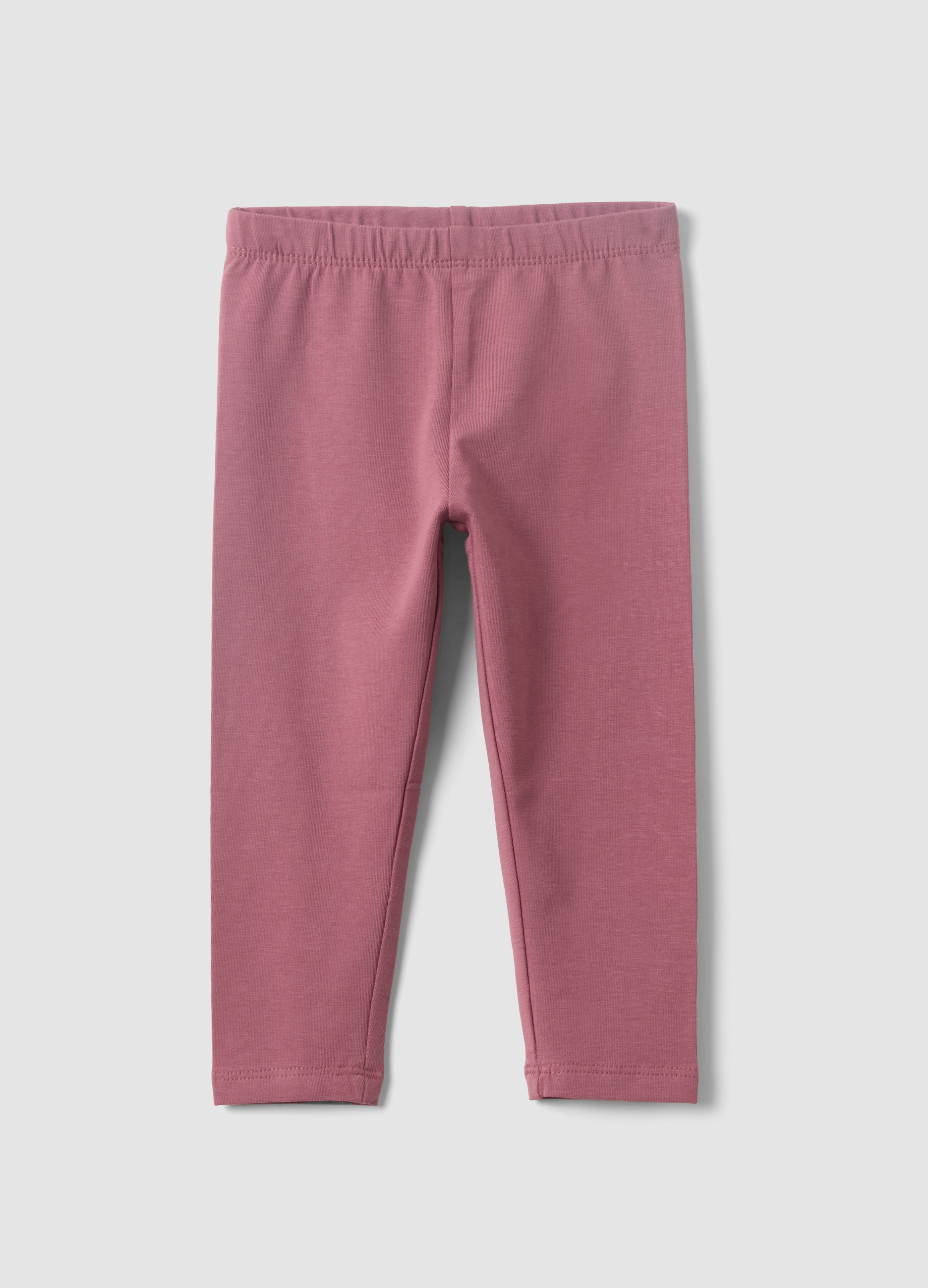 FAGOTTINO, Leggings Viola In Misto Cotone Organico Slim Fit Per Bimba, Bambina, Viola, Taglia: 30-36