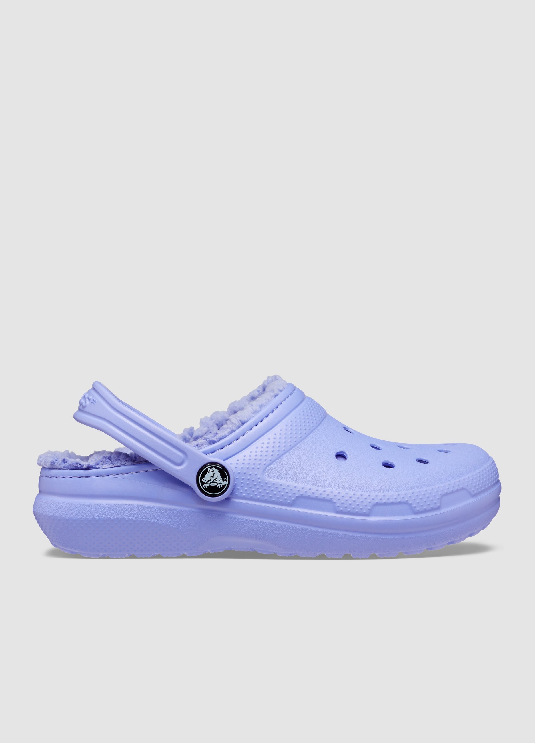 OVS, Crocs Classic Lined Clog Acolchados, Unisex, Lila, Talla: 21