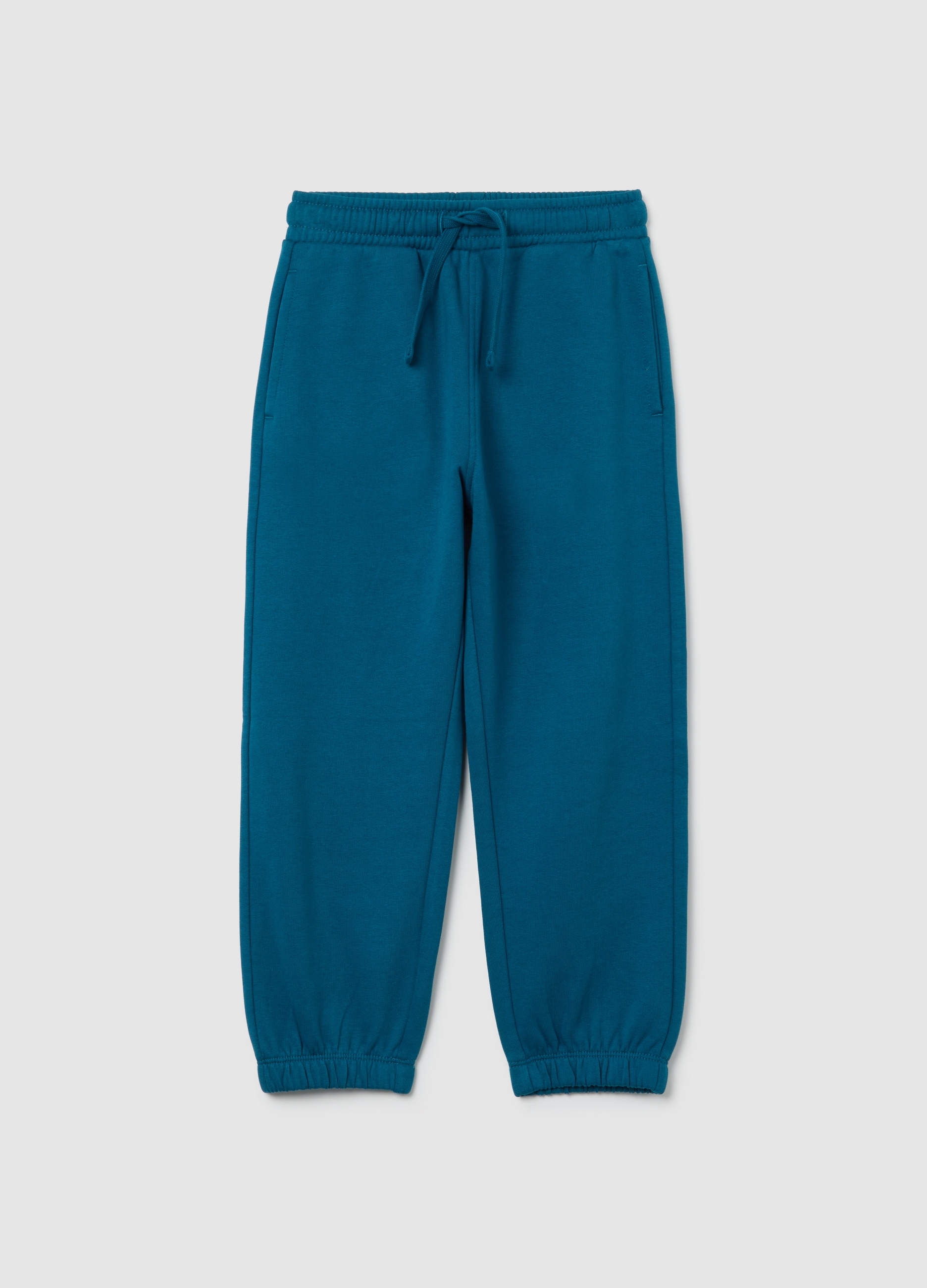 OVS KIDS, Joggers Para Niños Azul Corte Regular De Algodón, Niño, Blu Bluette, Talla: 7-8