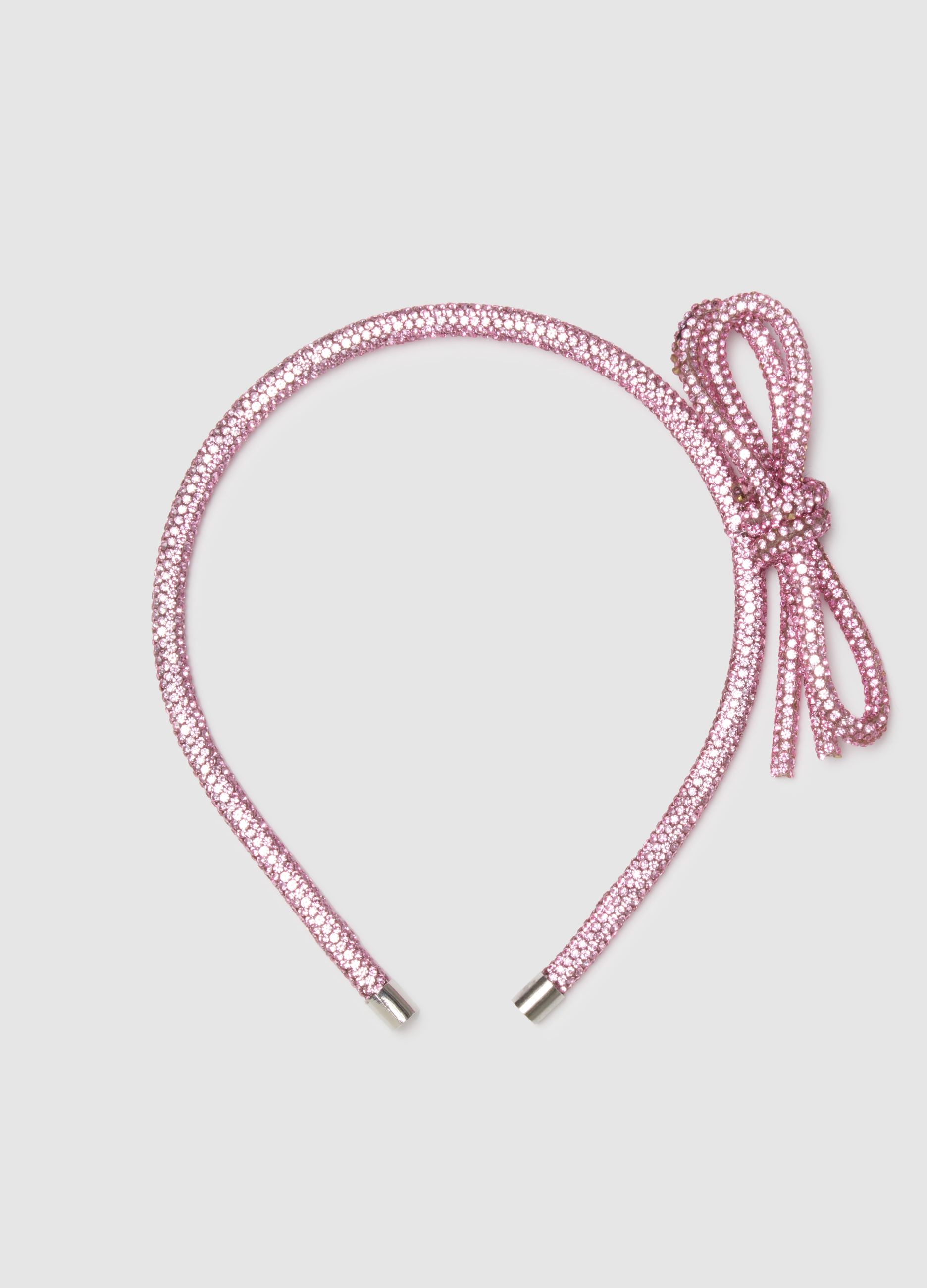 PIOMBO KIDS, Cerchietto Da Bambina Rosa Con Fiocco, Rosa, Taglia: ONE SIZE