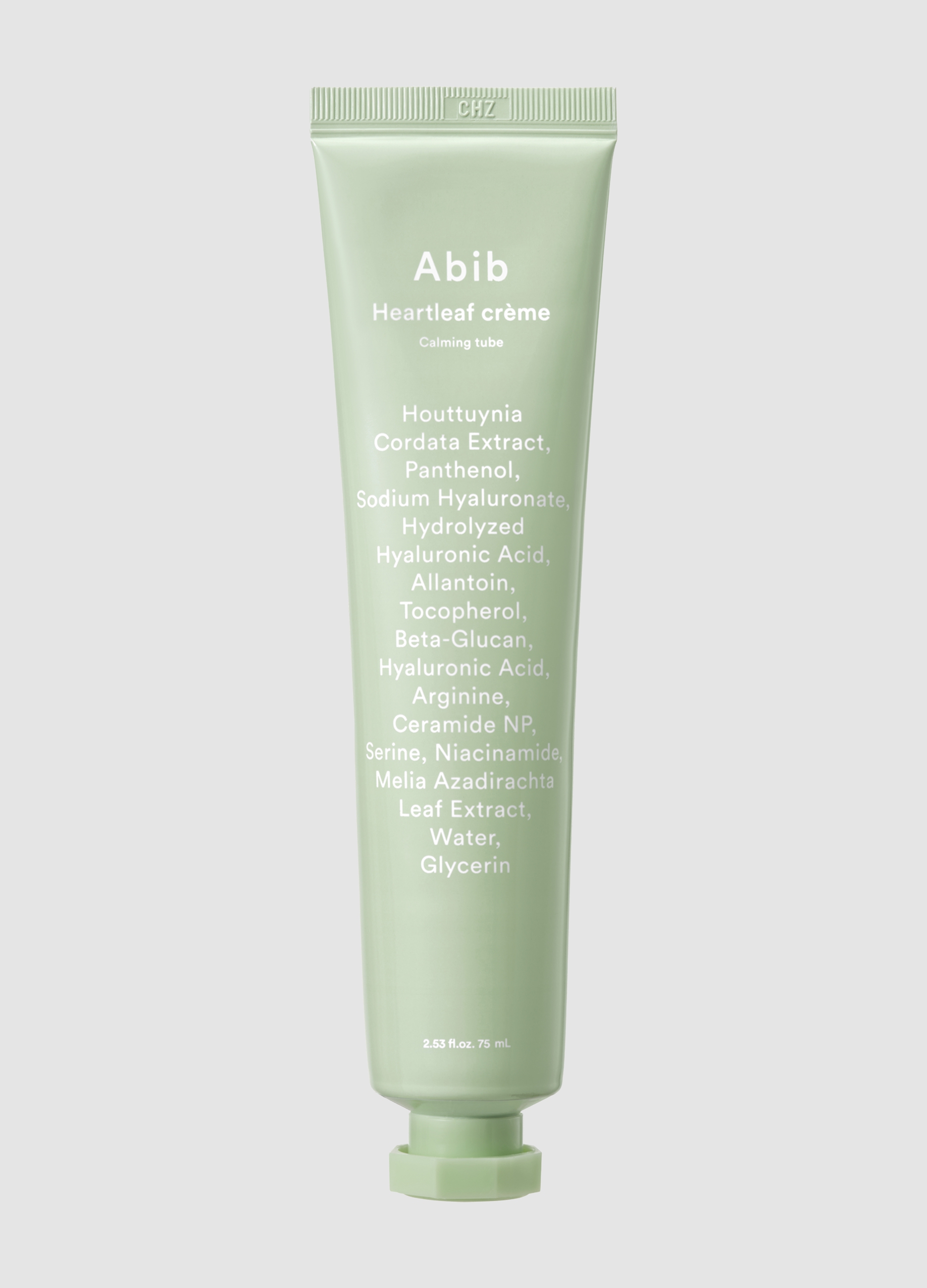 OVS, Abib Heartleaf Crème Calming Tube 75ml - Skincare Coreana, Donna, Verde, Taglia: FASUL