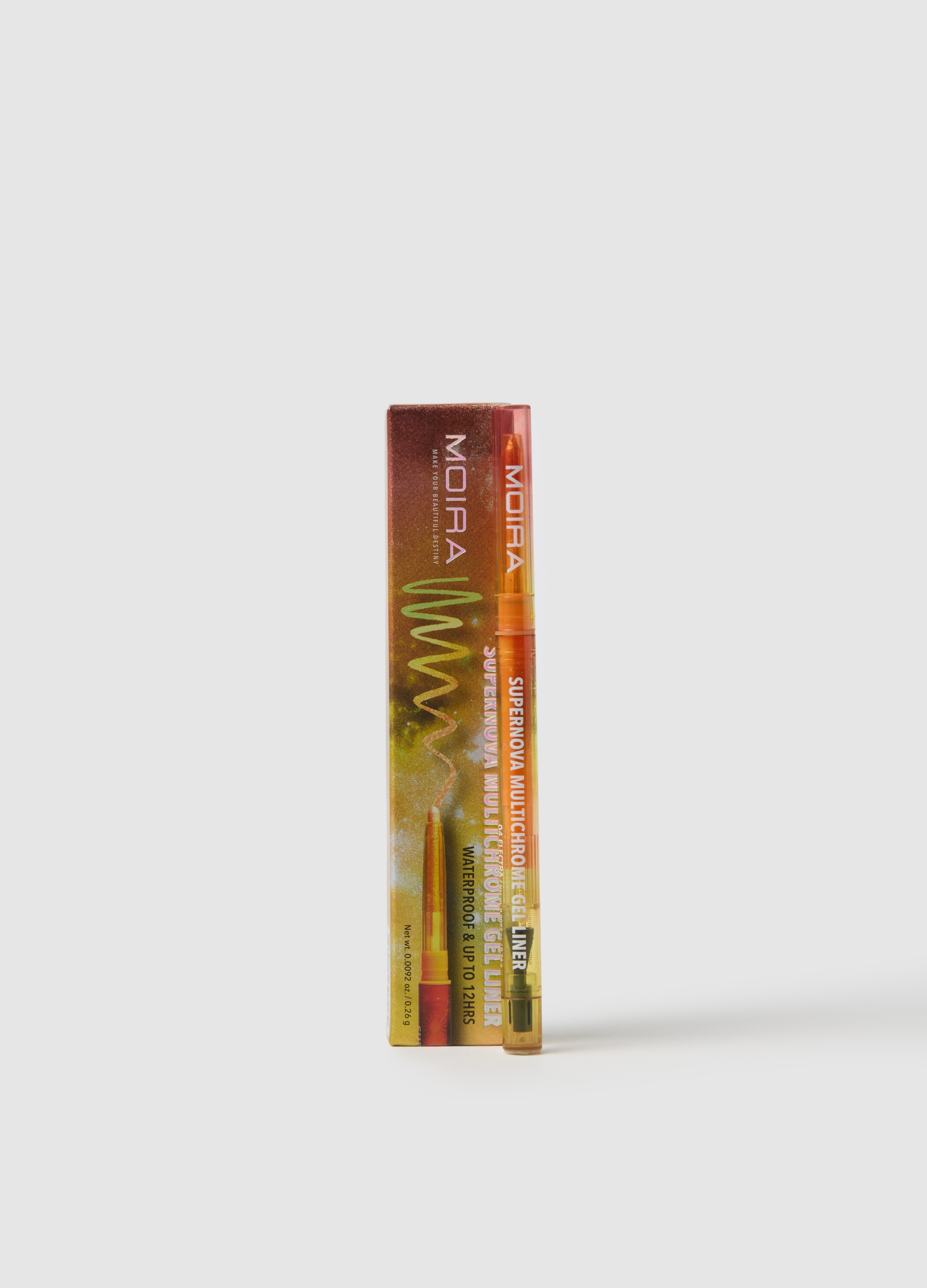 MOIRA, Moira Supernova Multichrome Gel Liner 004 Electra Matita - Make-up Coreano, Donna, Oro, Taglia: FASUL