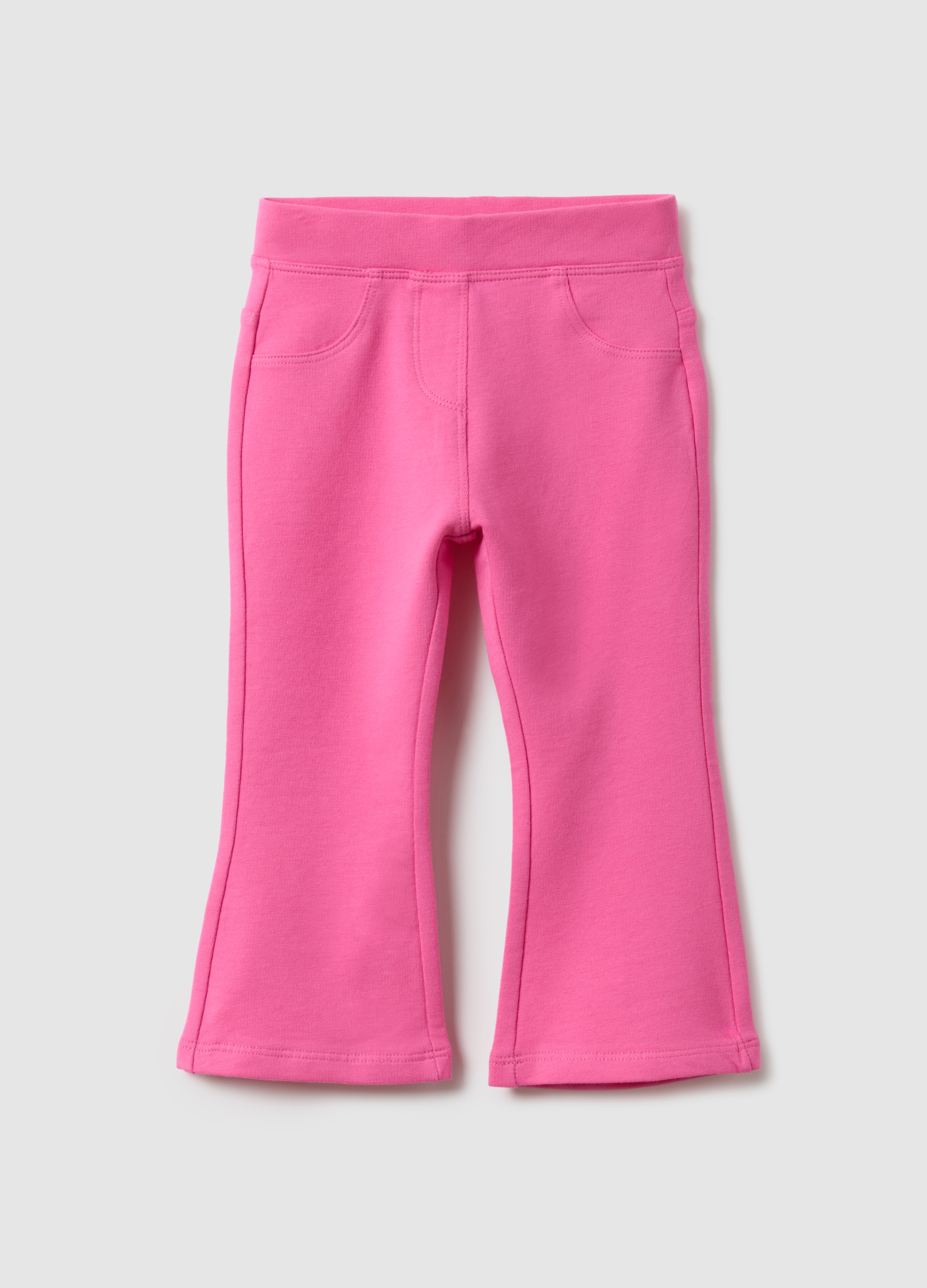 FAGOTTINO, Pantaloni In Cotone Elasticizzato Rosa Slim Fit Per Bimba, Bambina, Rosa, Taglia: 30-36