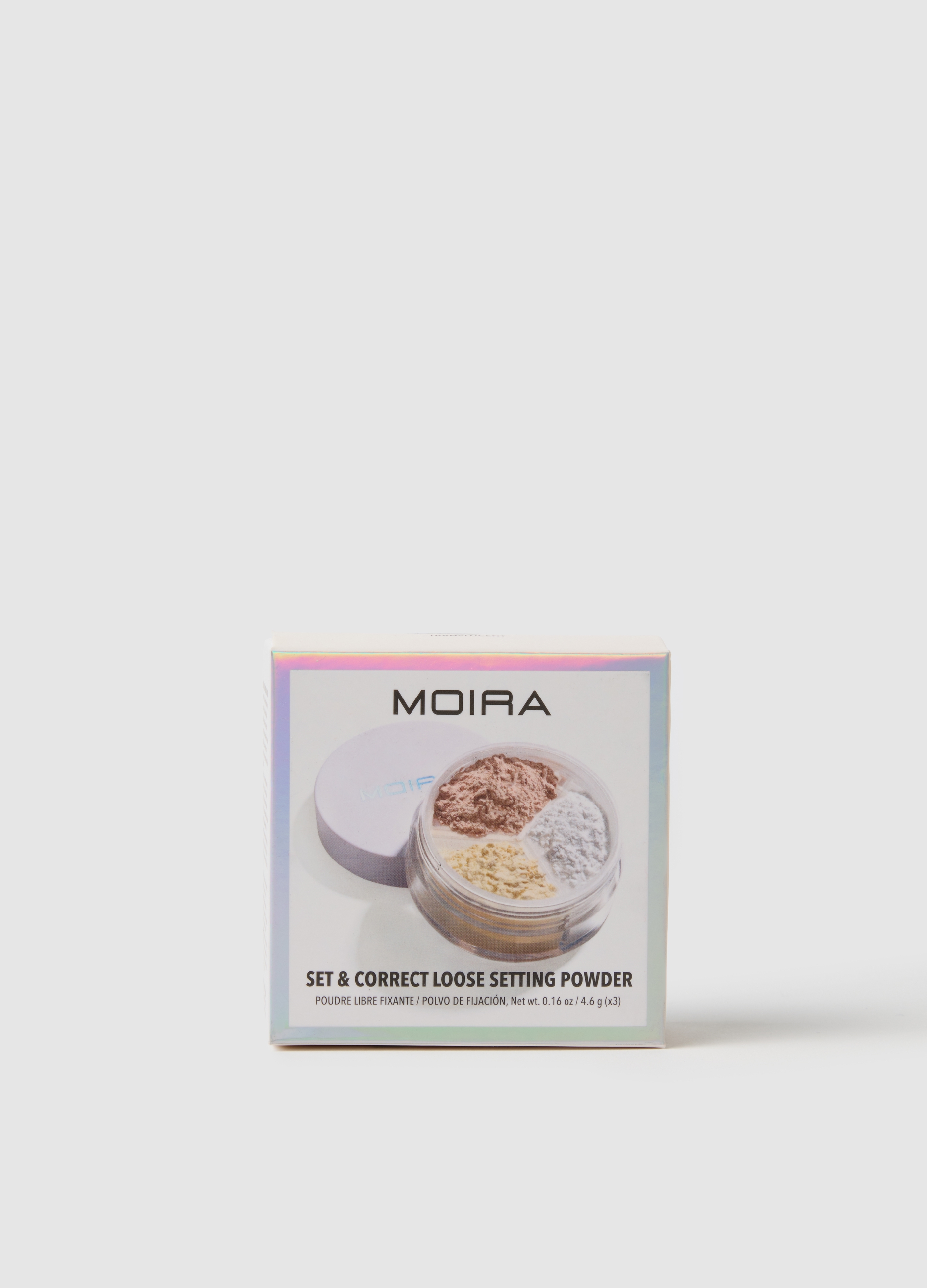 MOIRA, Moira Set & Correct Loose Setting Powder 002 Translucent Cipria - Make-up Coreano, Donna, Bianco, Taglia: FASUL