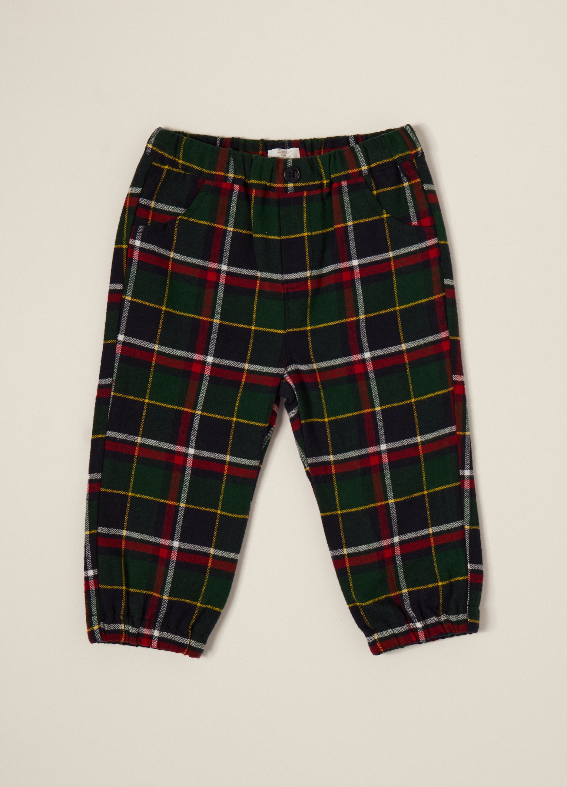 IANA, Pantaloni In Twill Di Puro Cotone Iana Neonato, Blu, Taglia: 24