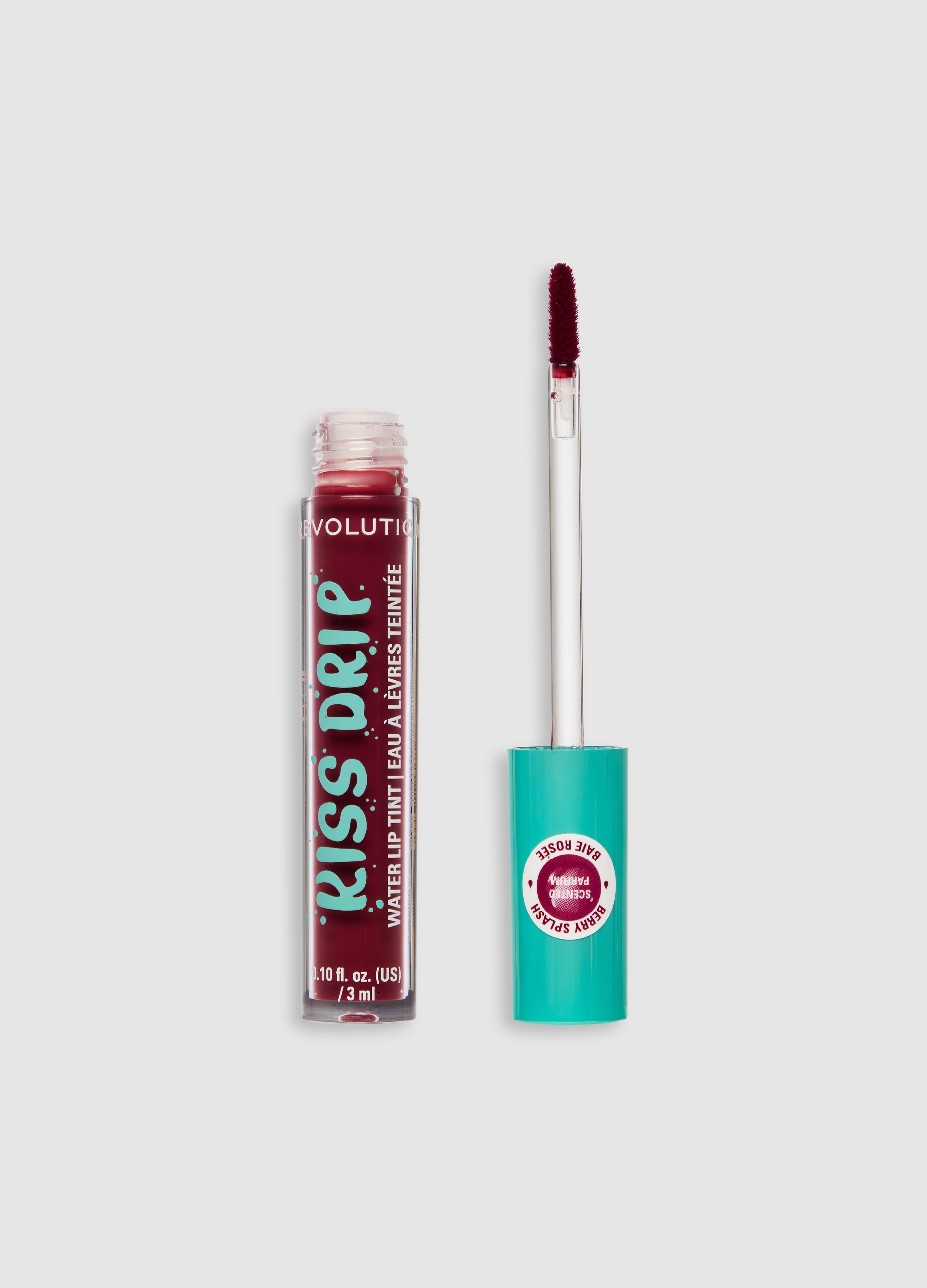 Revolution , Kiss Drip Water Lip Tint Berry Splash, Donna, Bianco, Taglia: FASUL