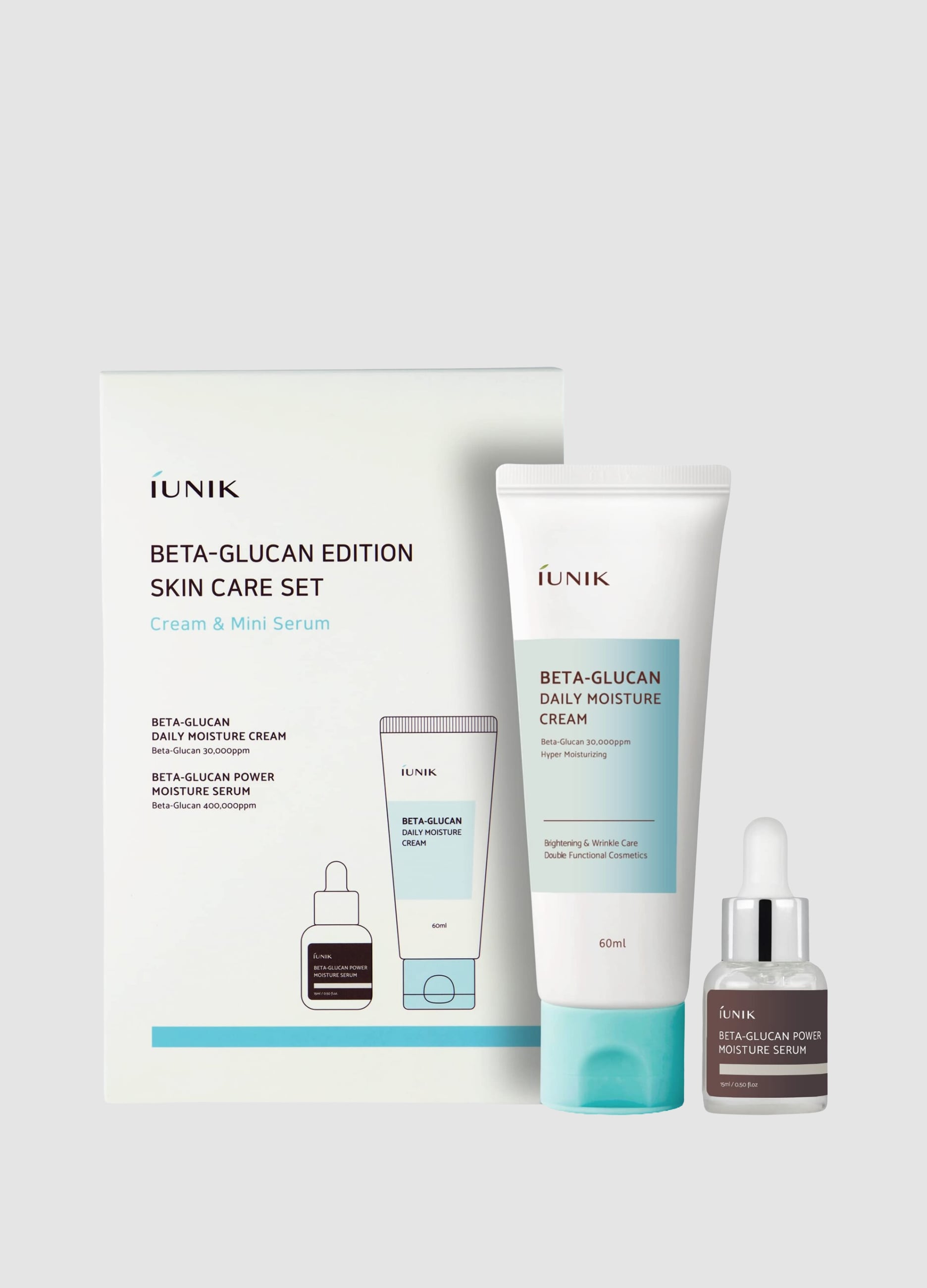 Iunik - Beta-Glucan Edition Skincare Set 2026 Version - 2 Pcs - YesStyle - Imagen 2