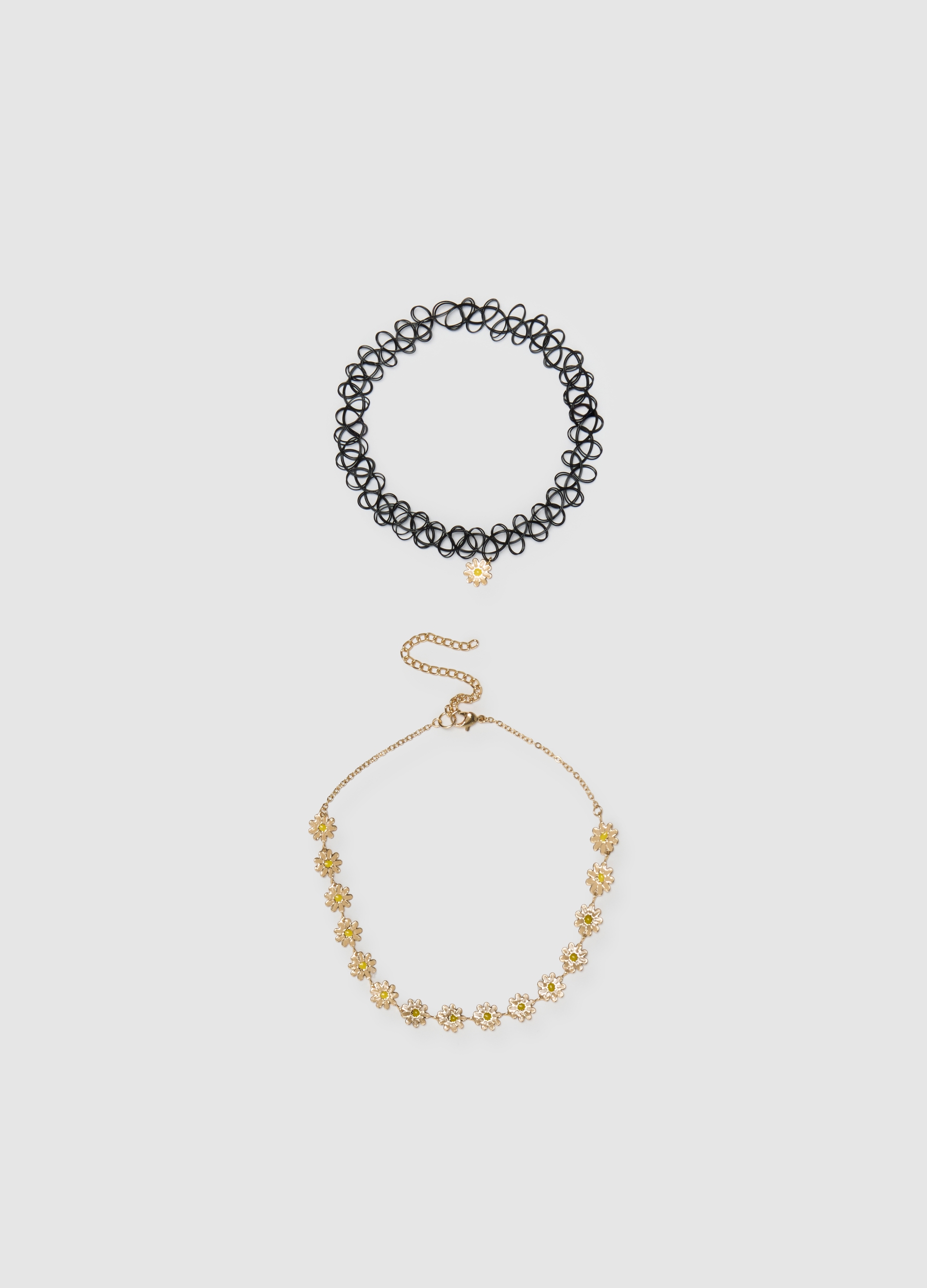 OVS, Set Di Girocolli Da Ragazze In Pvc Multicolor, Bambina, Multicolor, Taglia: ONE SIZE