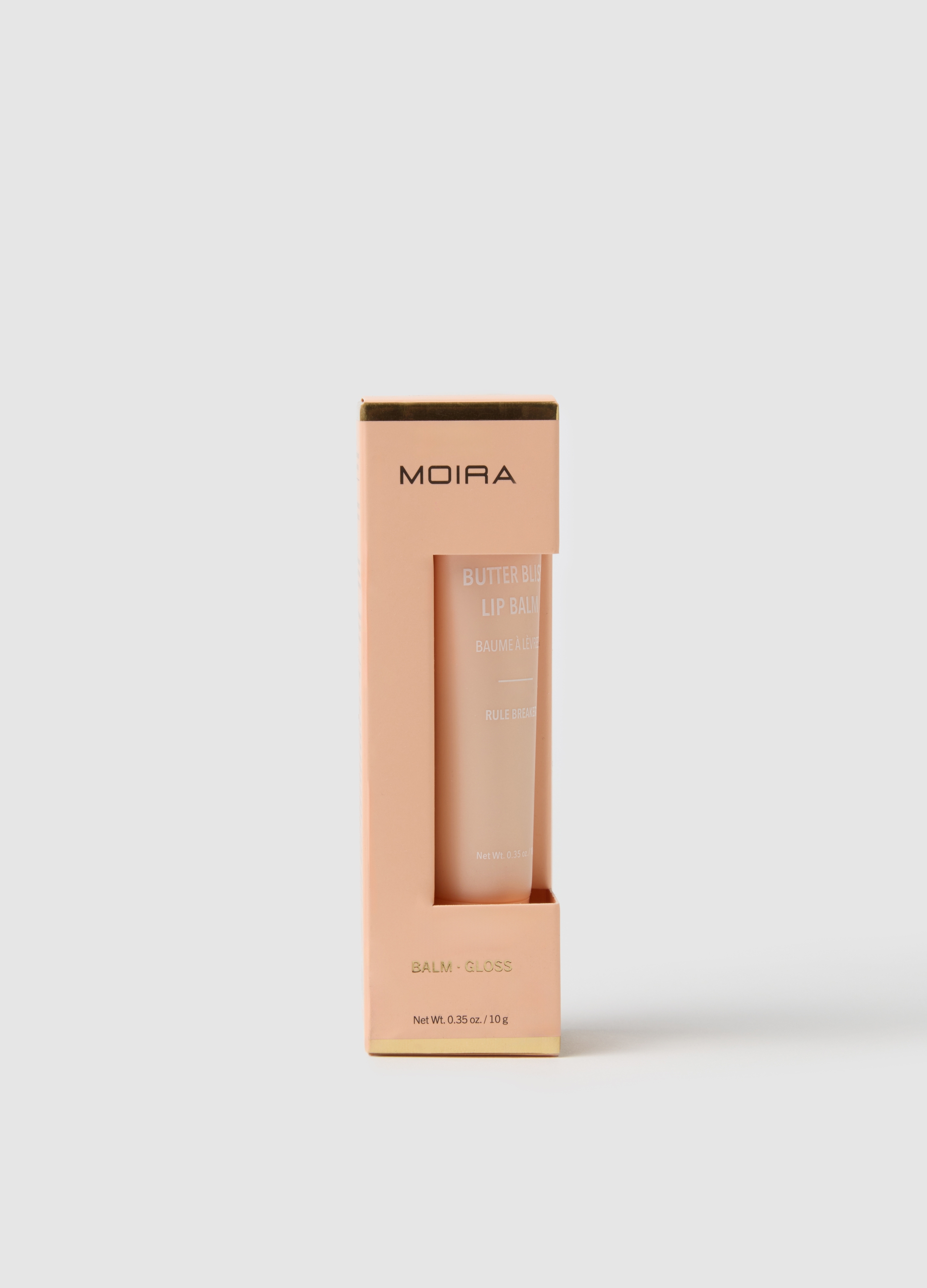 MOIRA, Moira Butter Bliss Lip Balm 006 Rule Breaker Balsamo Labbra Colorato - Make-up Coreano, Donna, Beige, Taglia: FASUL