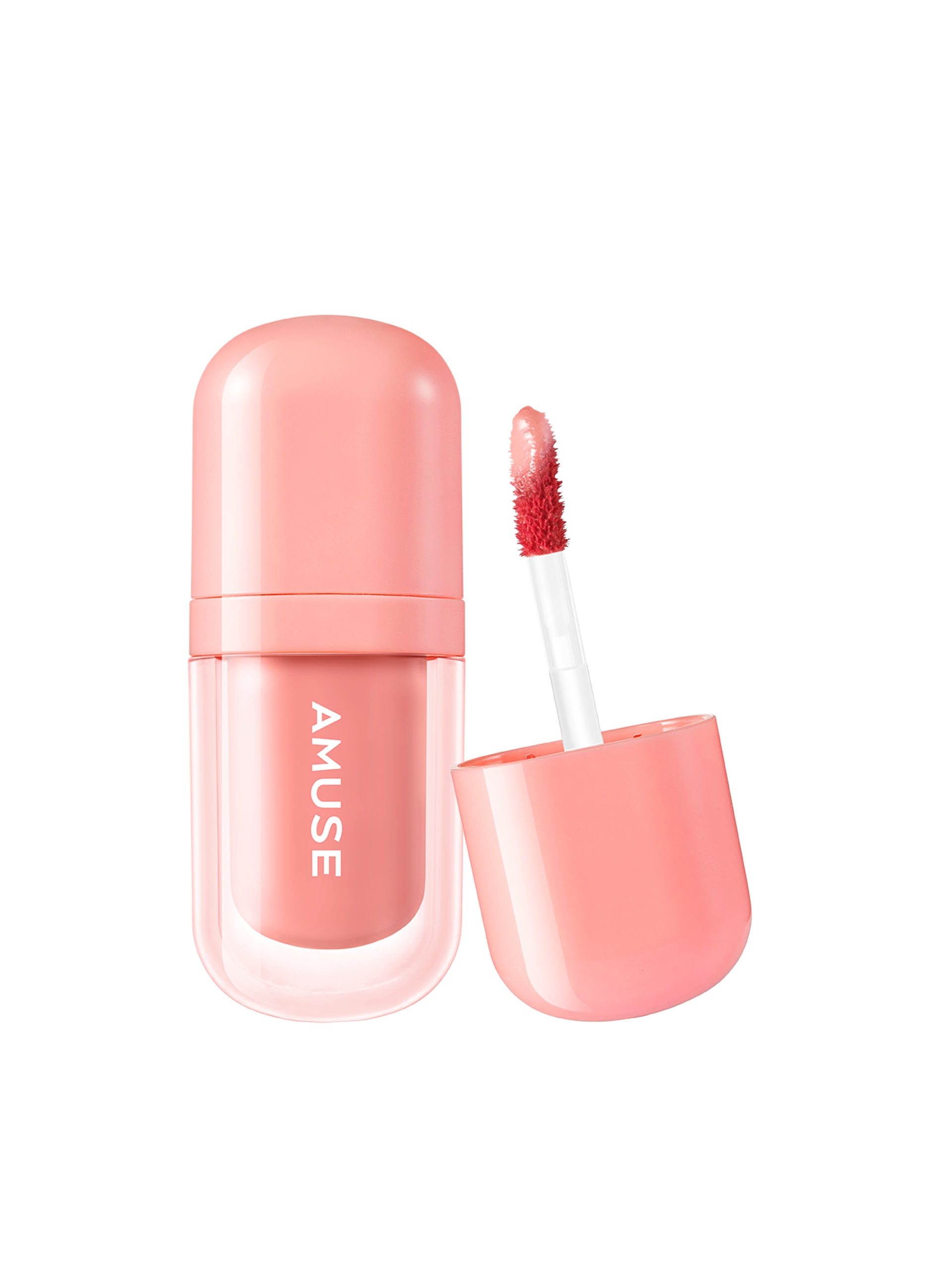 AMUSE, Colore + Volume + Idratazione, Innovativa Tinta Labbra Ad Effetto Volumizzante, Per Labbra Morbide E Super Juicy - Make-up Coreano, Donna, Rosa, Taglia: FASUL