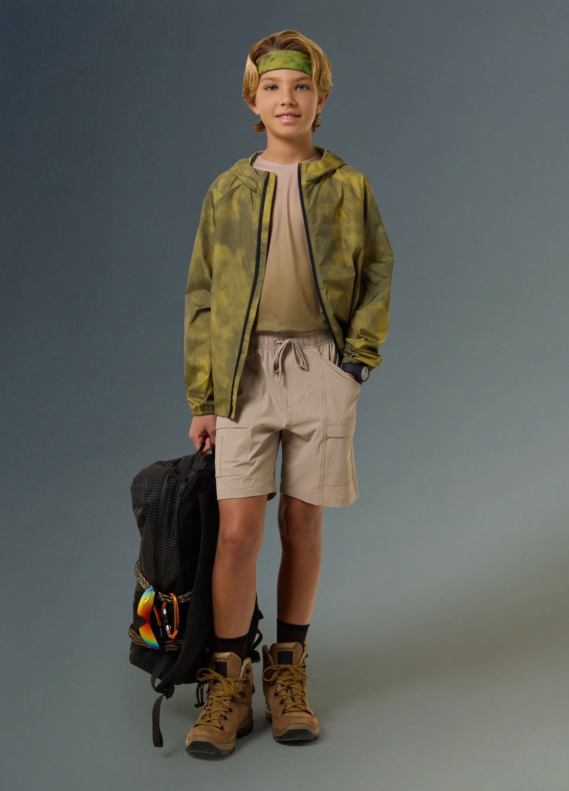 ALTAVIA, Short Técnico Altavia Con Deborah Compagnoni, Niño, Natural, Talla: 12-13