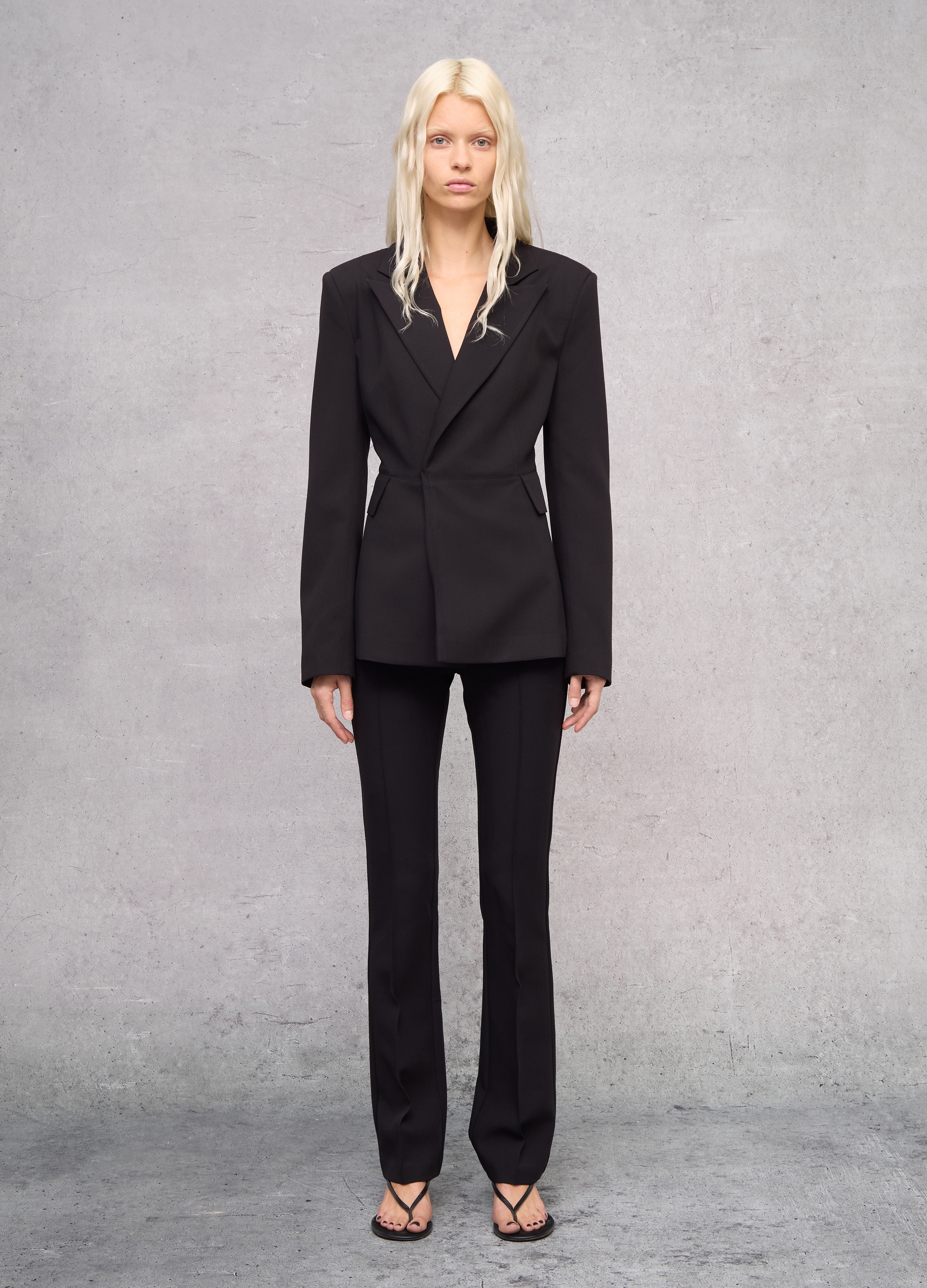 UTOPJA, Formal Flare Pants Black, Donna, Nero, Taglia: XS