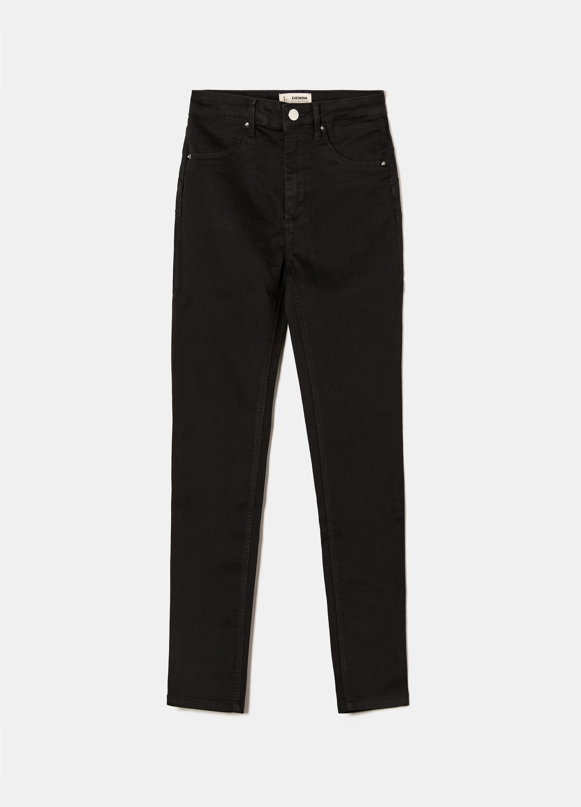 OVS, High-rise Stretch Jeggings, Mujer, Negro, Talla: 36