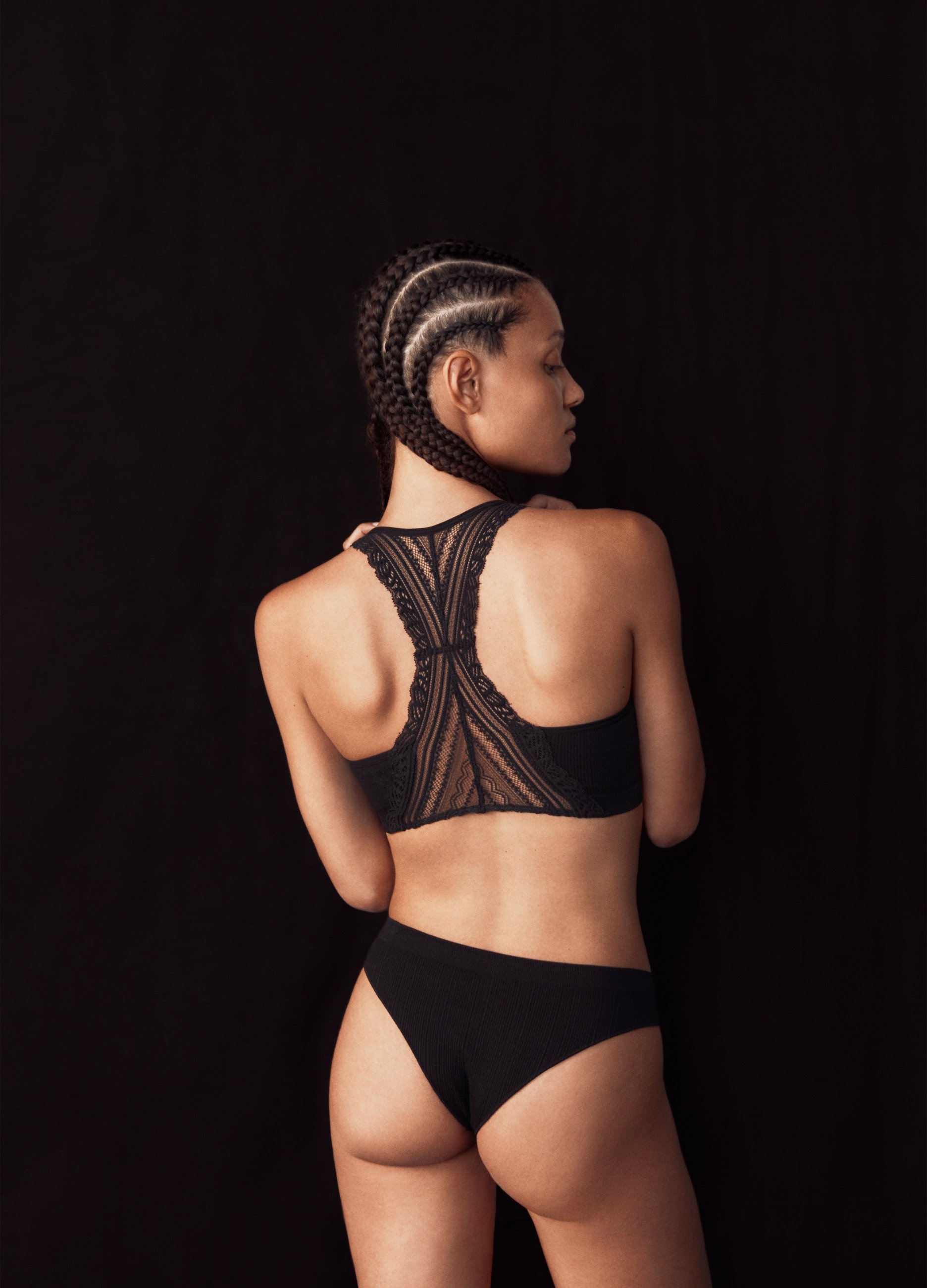 Sujetador Negro, Mujer, Gunmetal, Talla: 36