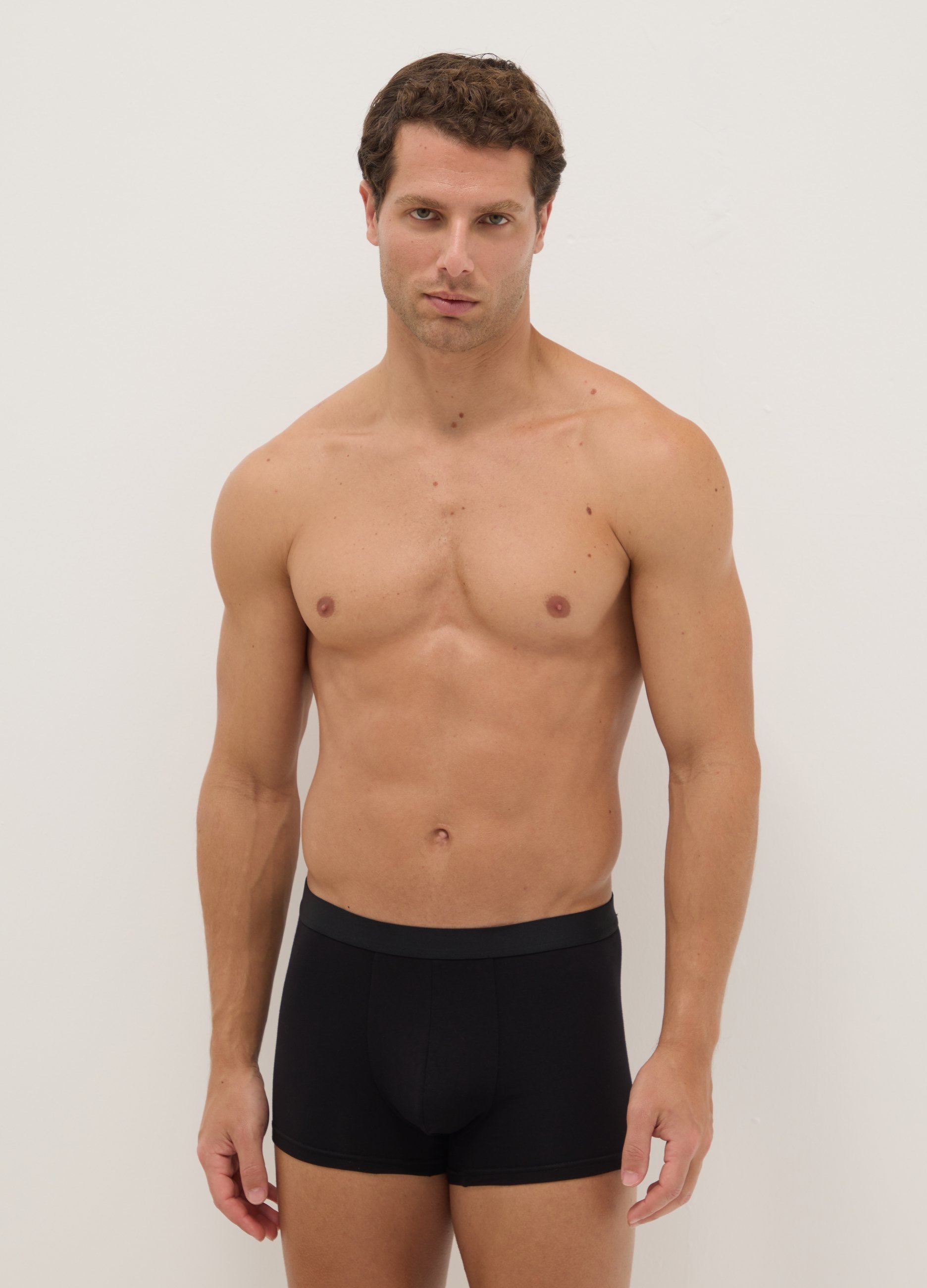 OVS, Multipack Boxer Bianchi In Cotone Elasticizzato Regular Fit, Uomo, Bianco, Taglia: XXL