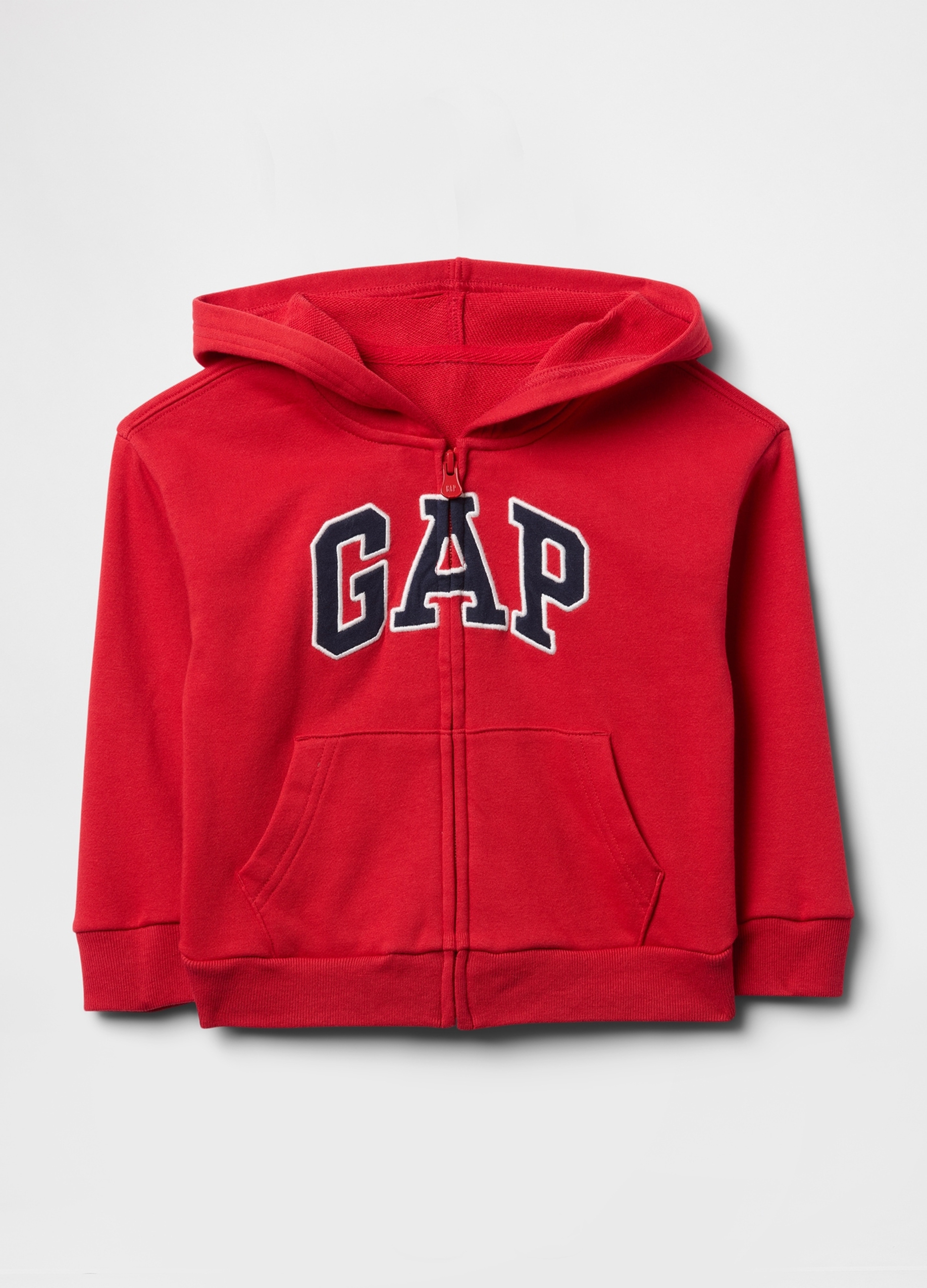 GAP KIDS, Felpa Con Cappuccio, Unisex, Rosso, Taglia: 6-12M/69-74