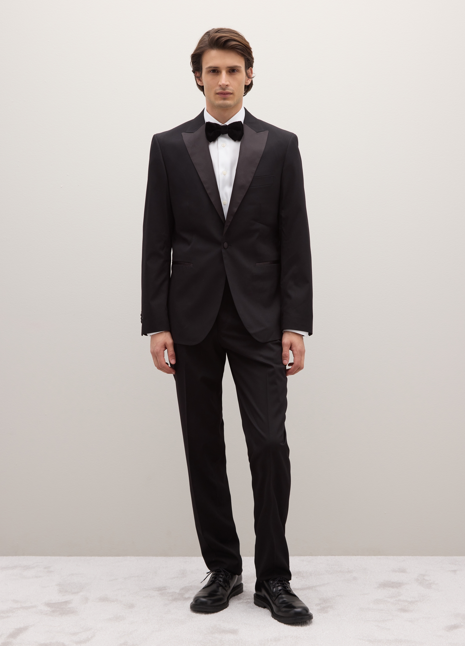 PIOMBO, Pantaloni Eleganti Neri In Misto Viscosa Regular Fit, Uomo, Nero, Taglia: 46