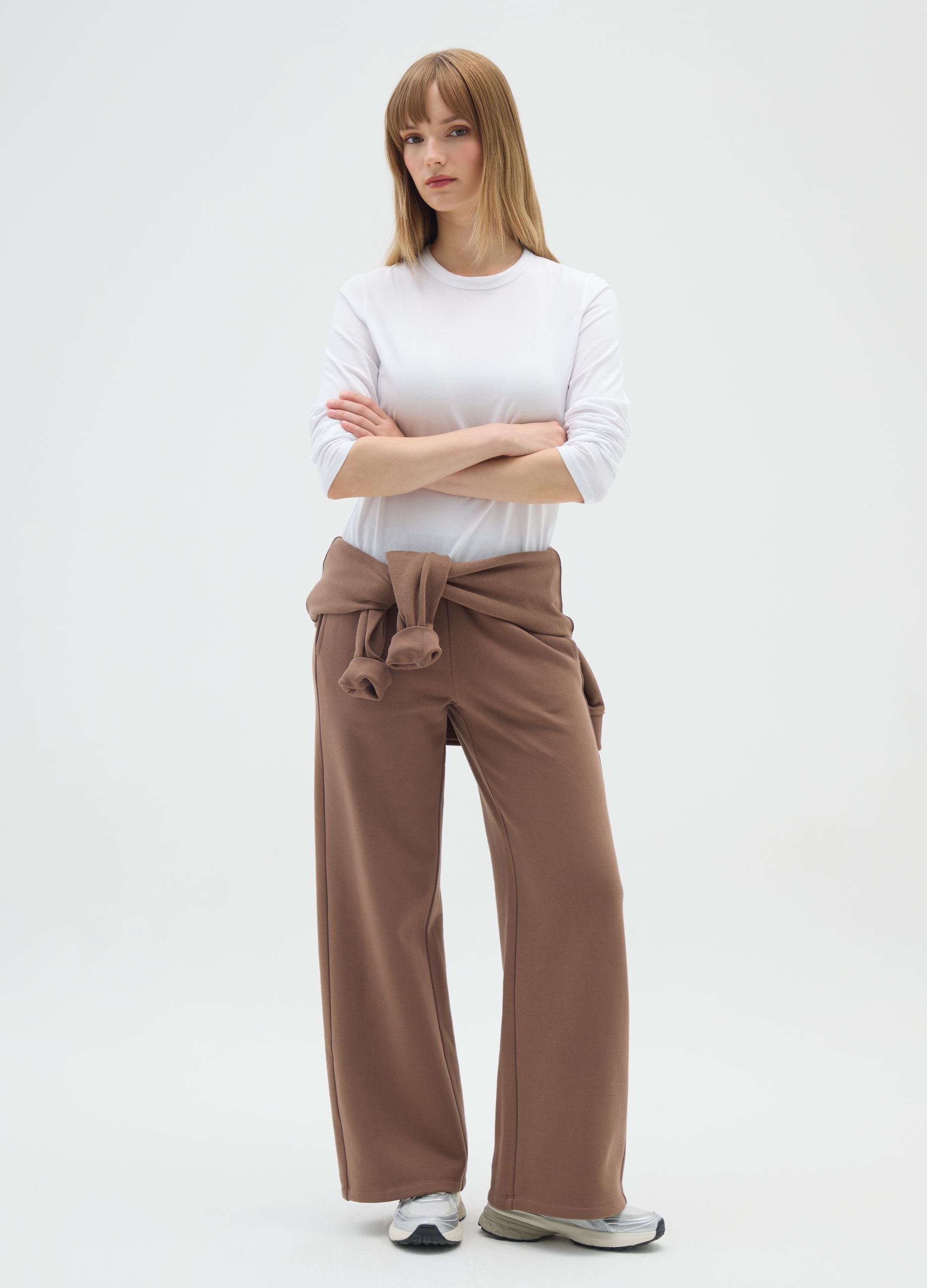 OVS, Maglia In Puro Cotone Bianca Regular Fit, Donna, Bianco, Taglia: S