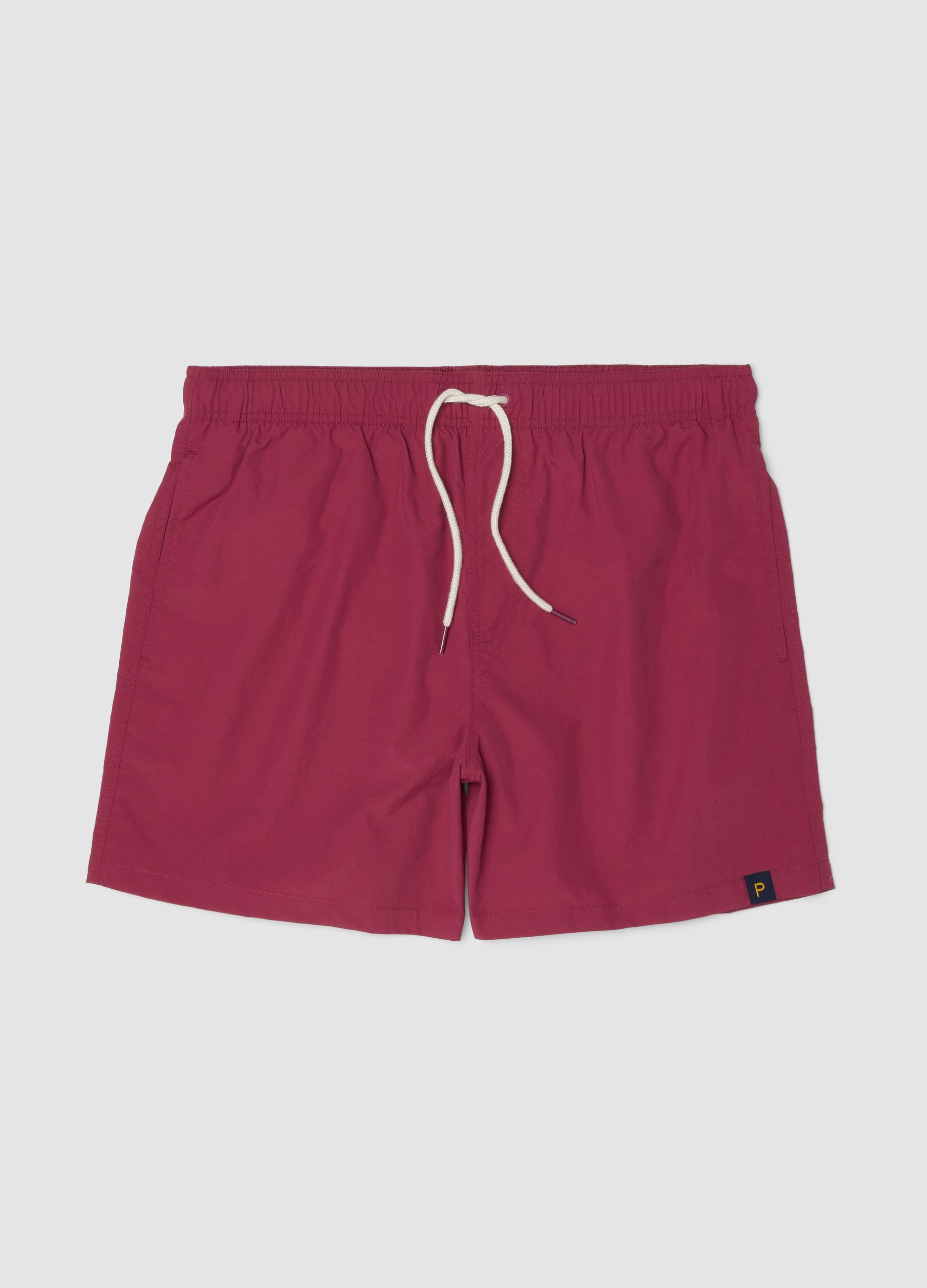 PIOMBO, Boxer Da Mare Rosso Con Vita Elasticizzata E Coulisse, Hombre, Rojo, Talla: XL