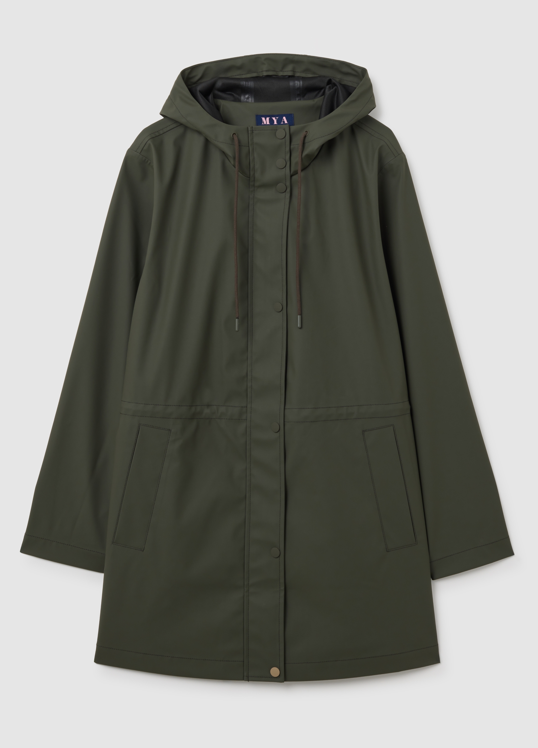 Chaqueta Verde De Corte Regular, Mujer, Verde oscuro, Talla: M