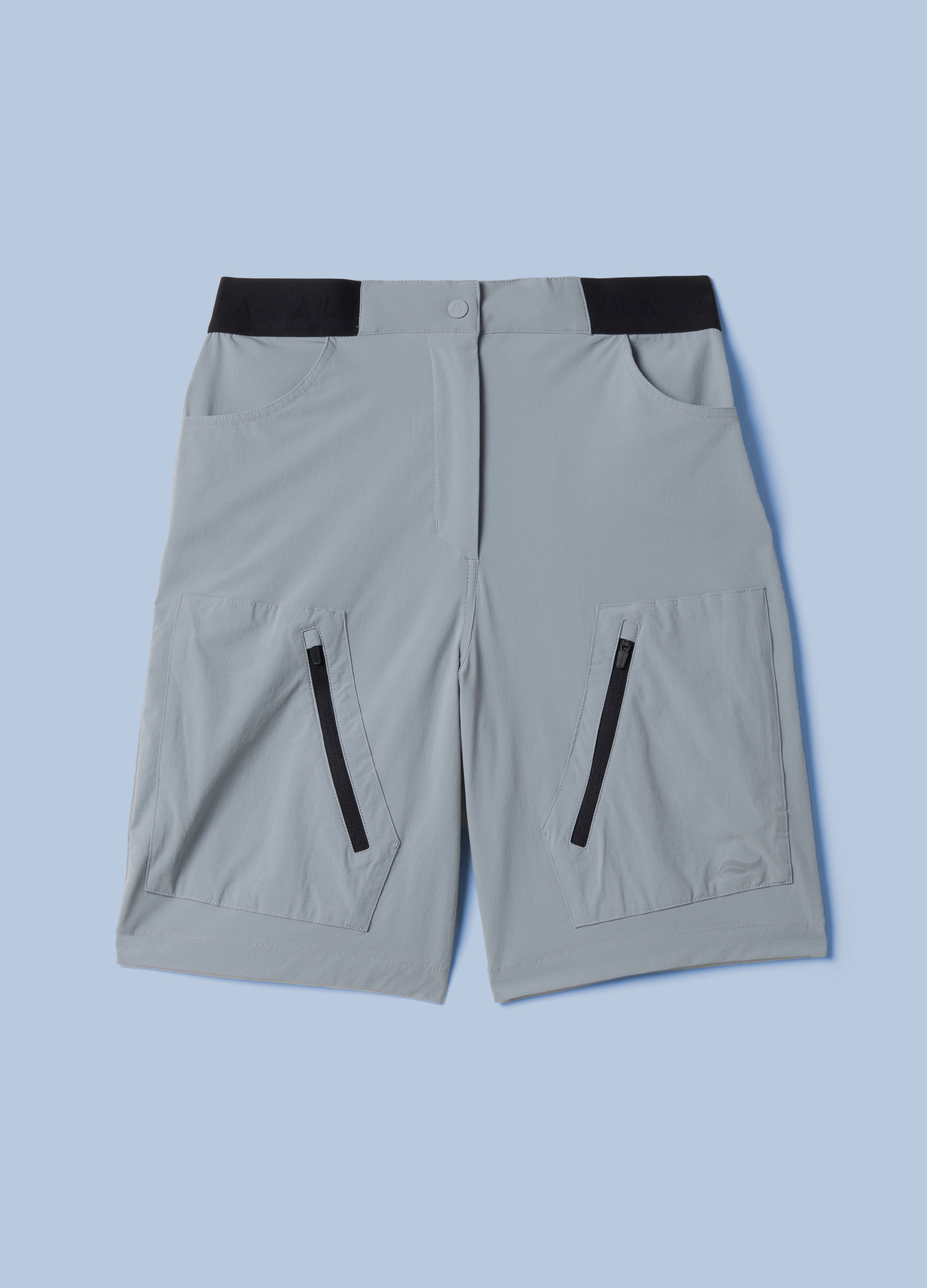 ALTAVIA, Bermuda Altavia Sailing Grigi In Tessuto Elasticizzato, Donna, Grigio, Taglia: S