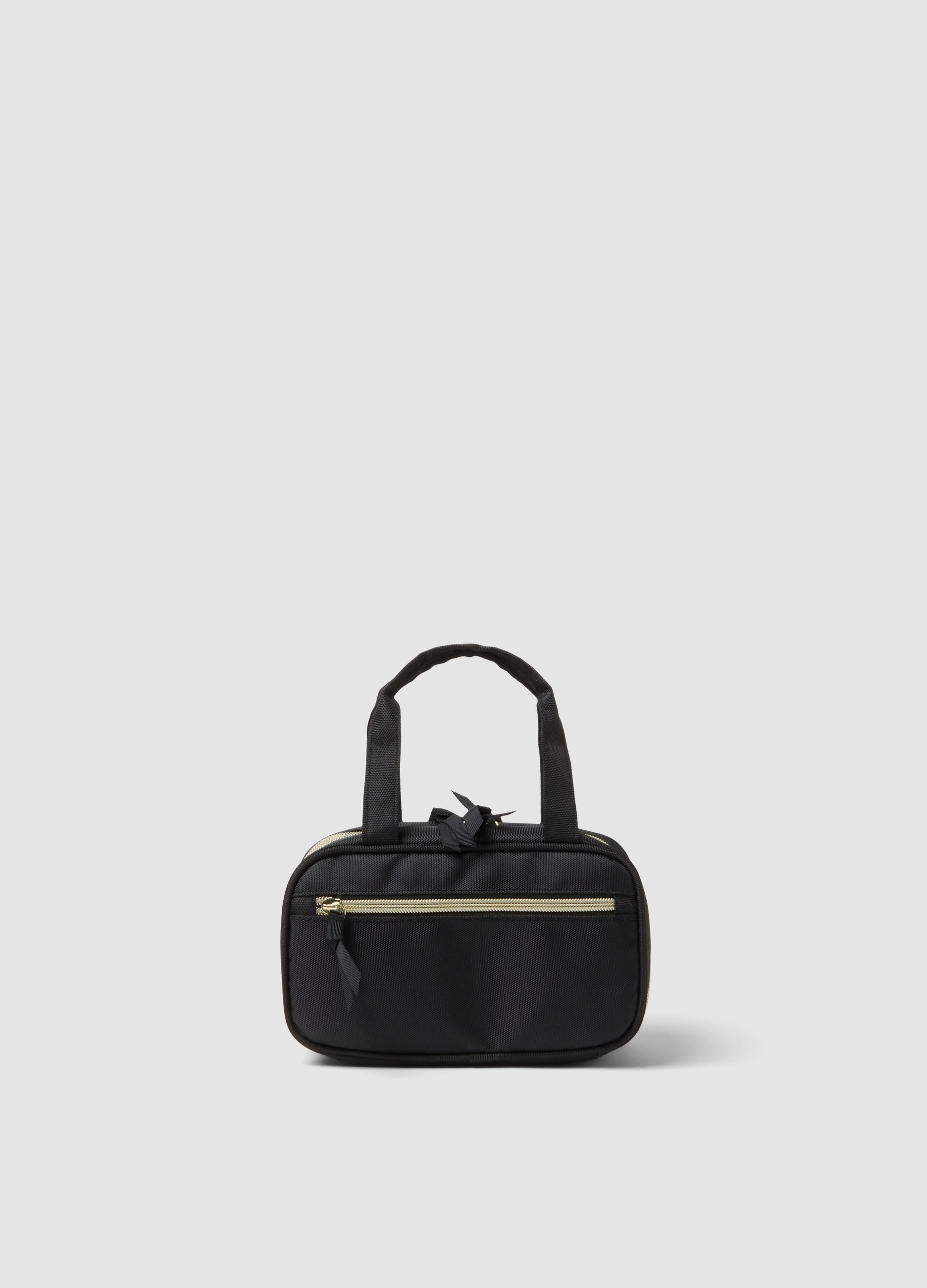 OVS, Beauty Case Nero Con Doppia Zip E Manici, Donna, Nero, Taglia: ONE SIZE