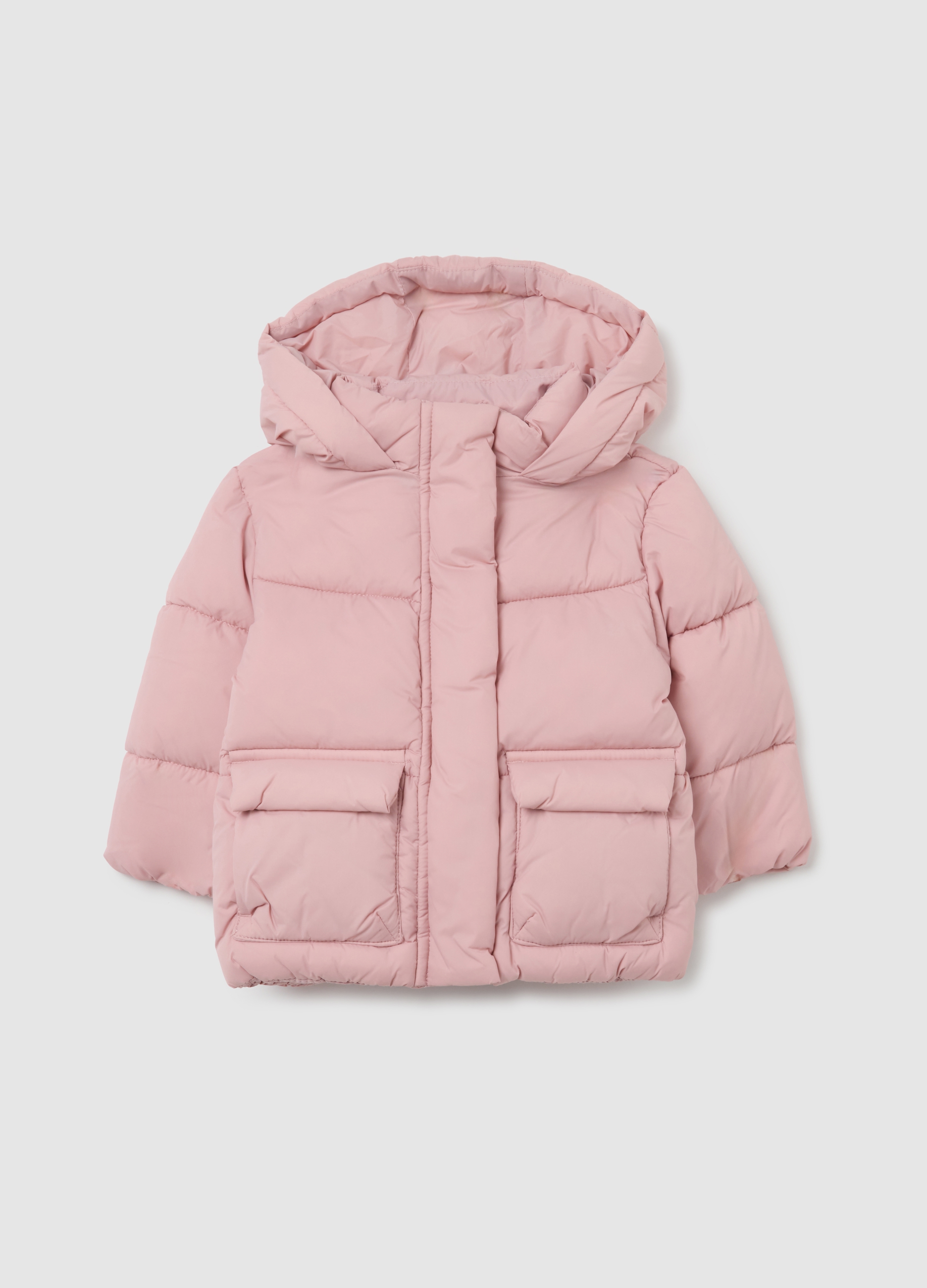FAGOTTINO, Chaqueta Rosa Con Capucha The Iconic Puffer Para Niñas, Niña, Rosa, Talla: 30-36