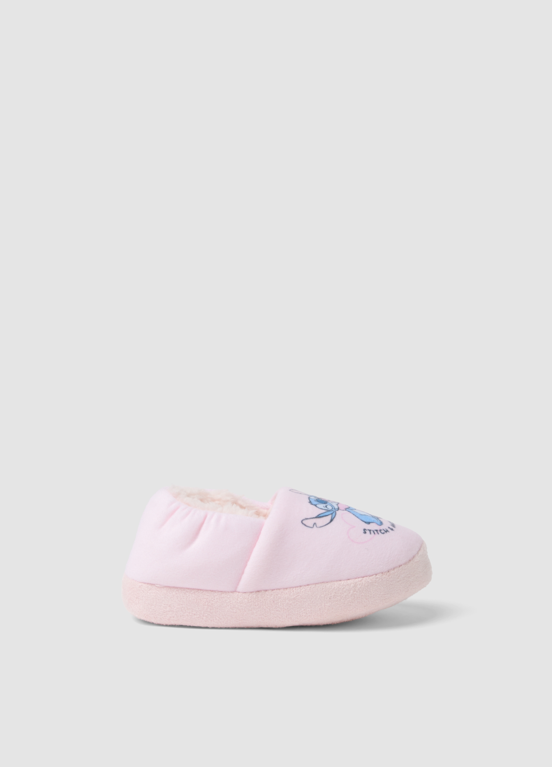 DISNEY, Pantofole Rosa Con Stampa Lilo E Stitch Per Bambina E Ragazza, Rosa, Taglia: 26
