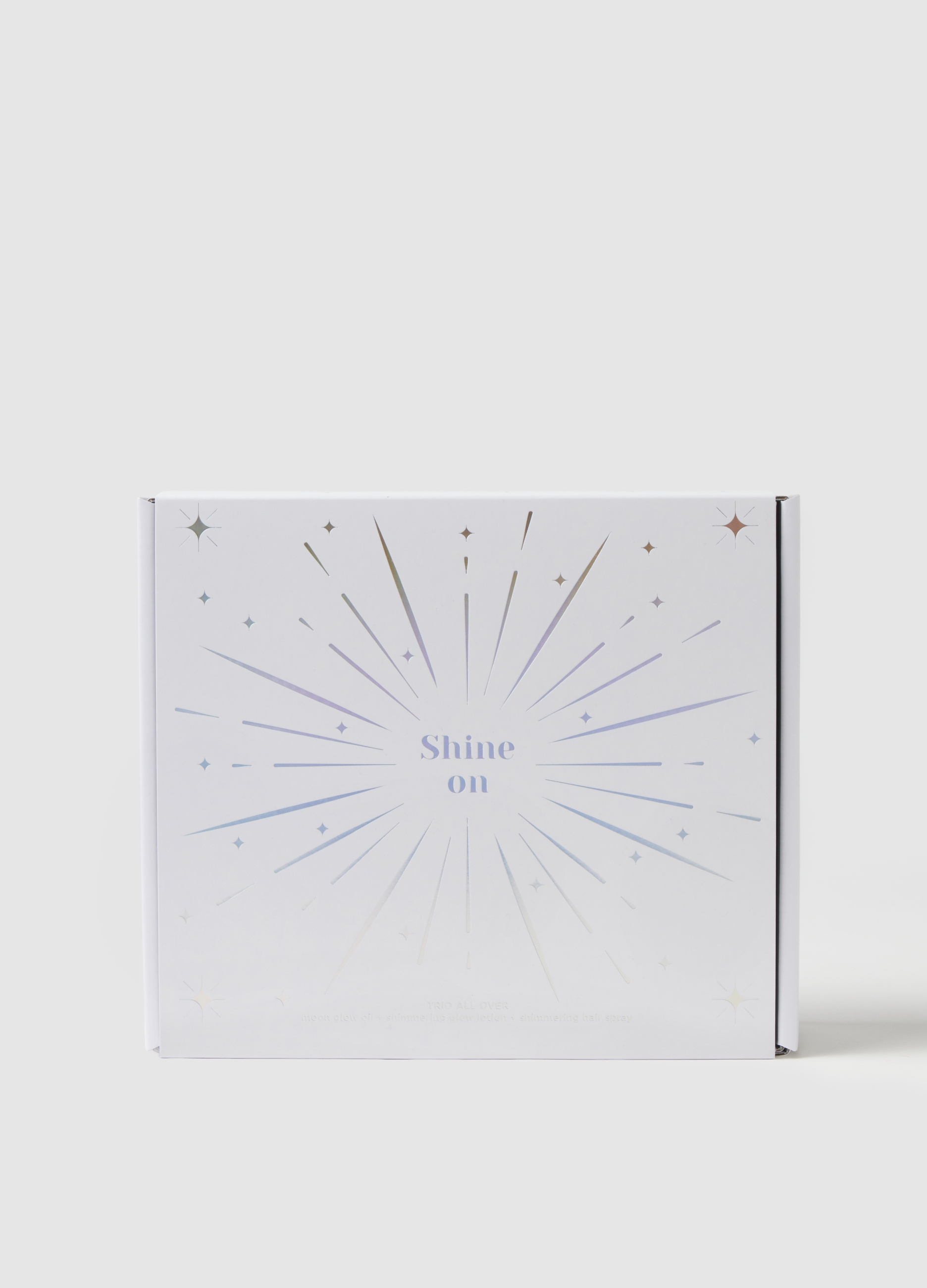 TIME TO SHINE, Time To Shine Kit Moon Full Shine X3 (olio Multi + Hair + Lotion), Donna, Bianco, Taglia: FASUL