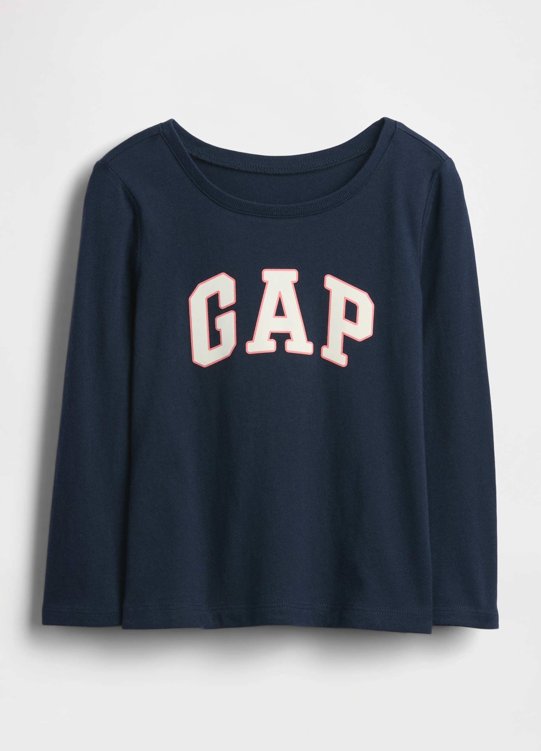 GAP KIDS, T-shirt A Maniche Lunghe, Unisex, Blu, Taglia: 6-12M/69-74
