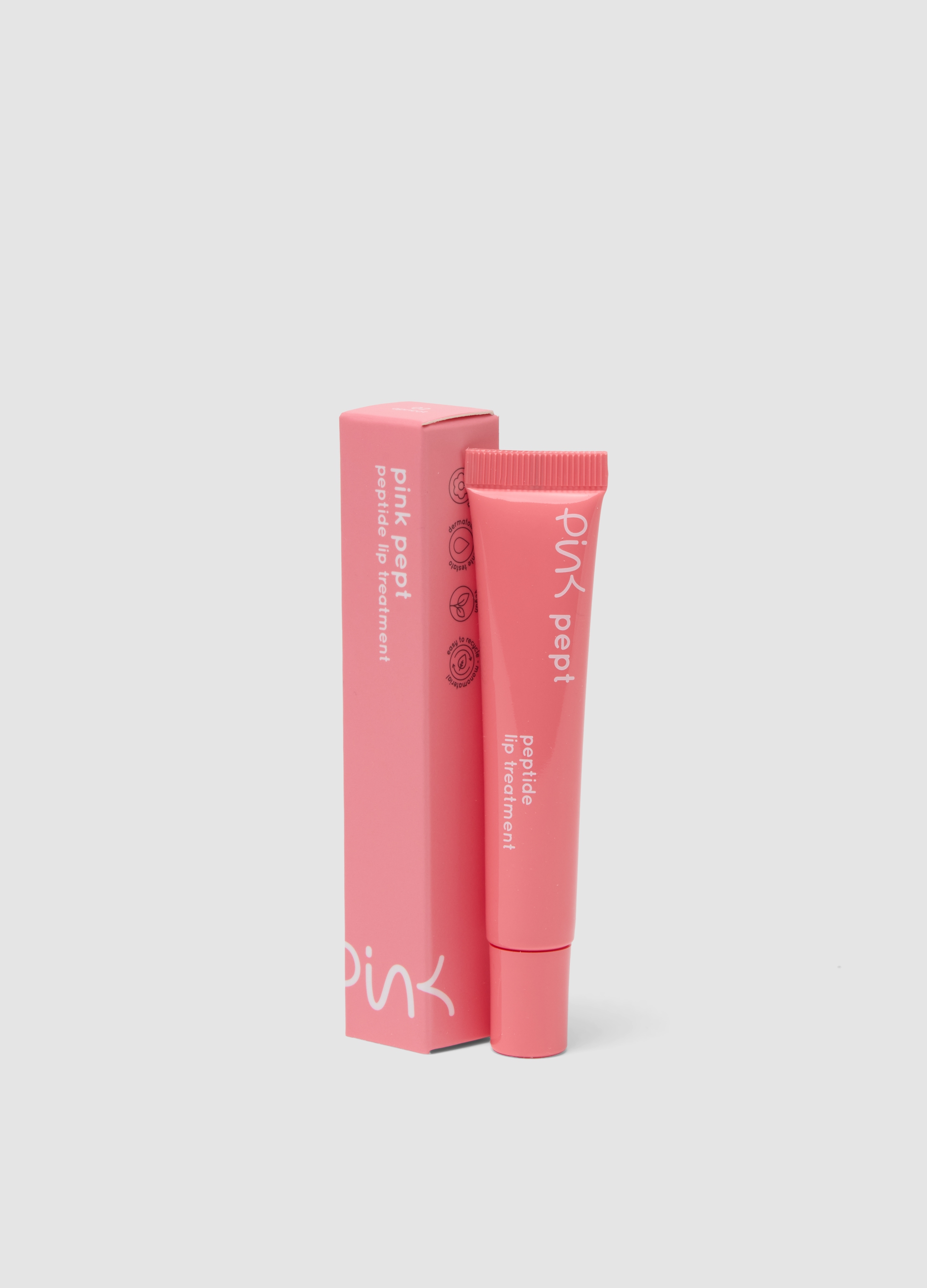 ESSENTIAL PINK, Pink Pept Peptide Lip Treatment 02 Apricot, Donna, Rosso, Taglia: FASUL